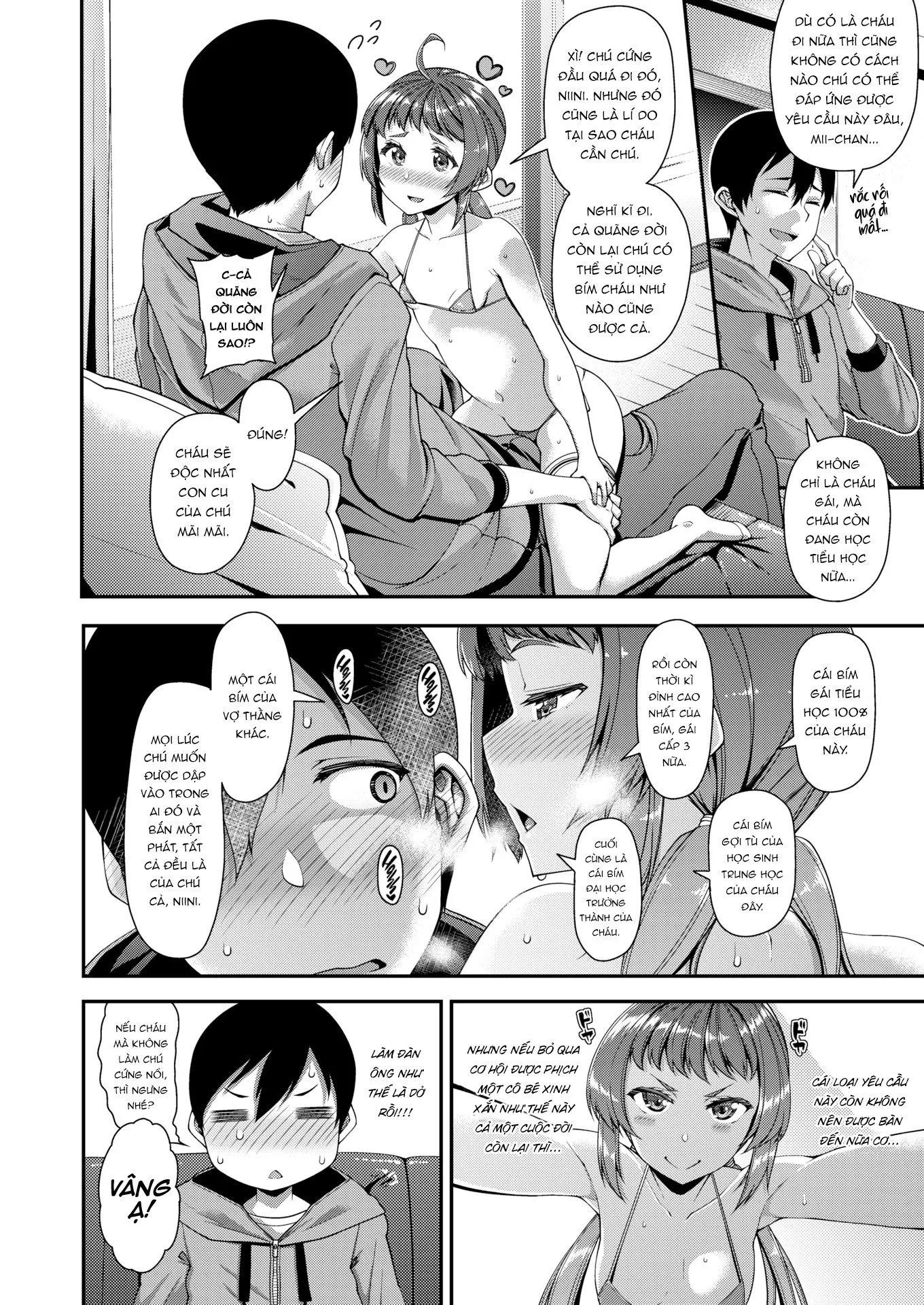 HentaiVN.net - Ảnh 7 - Chú sẽ giúp cháu chứ - Oneshot