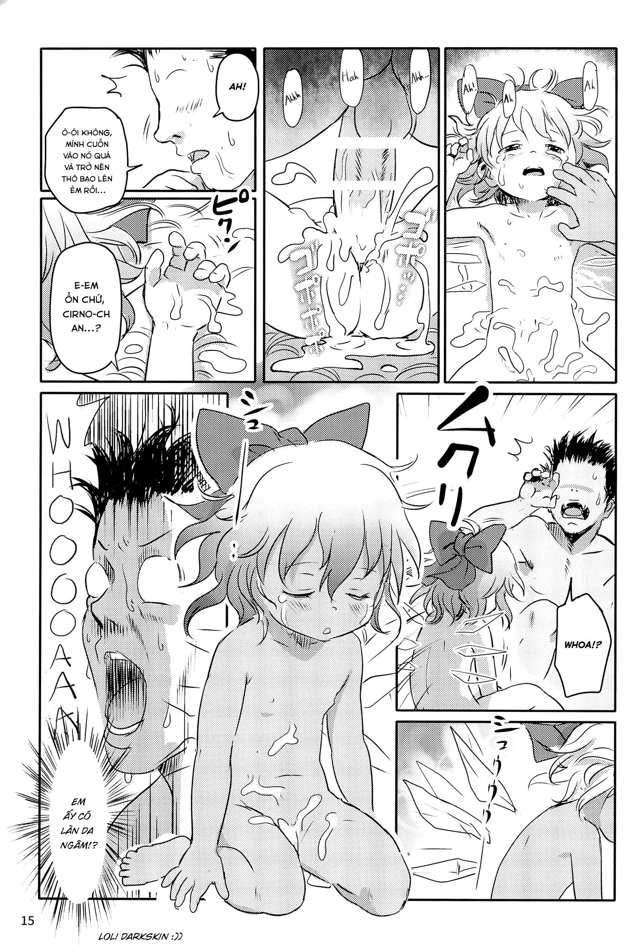 HentaiVN.net - Ảnh 15 - Em thật tuyệt vời, Cirno-chan [Sugoi yo! Cirno-chan! , You're Amazing, Cirno-chan!] - Oneshot