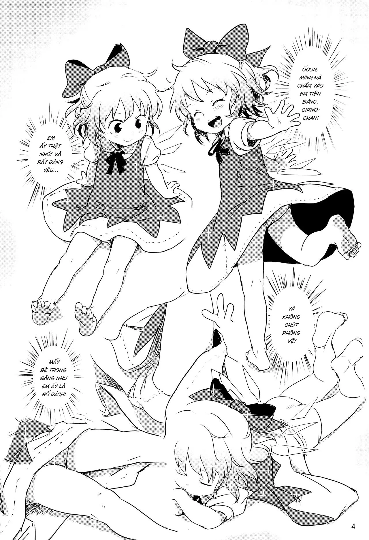HentaiVN.net - Ảnh 4 - Em thật tuyệt vời, Cirno-chan [Sugoi yo! Cirno-chan! , You're Amazing, Cirno-chan!] - Oneshot