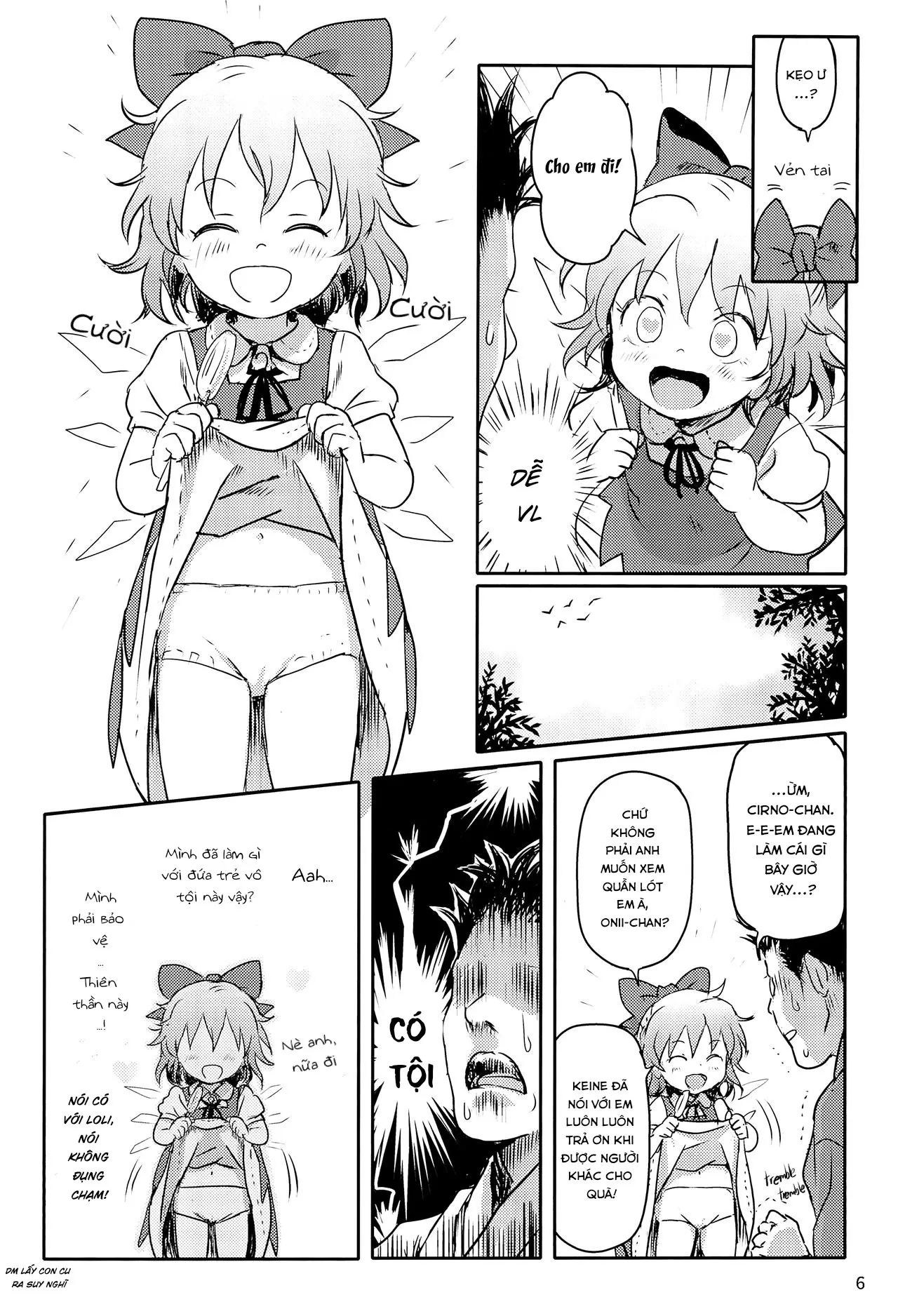 HentaiVN.net - Ảnh 6 - Em thật tuyệt vời, Cirno-chan [Sugoi yo! Cirno-chan! , You're Amazing, Cirno-chan!] - Oneshot