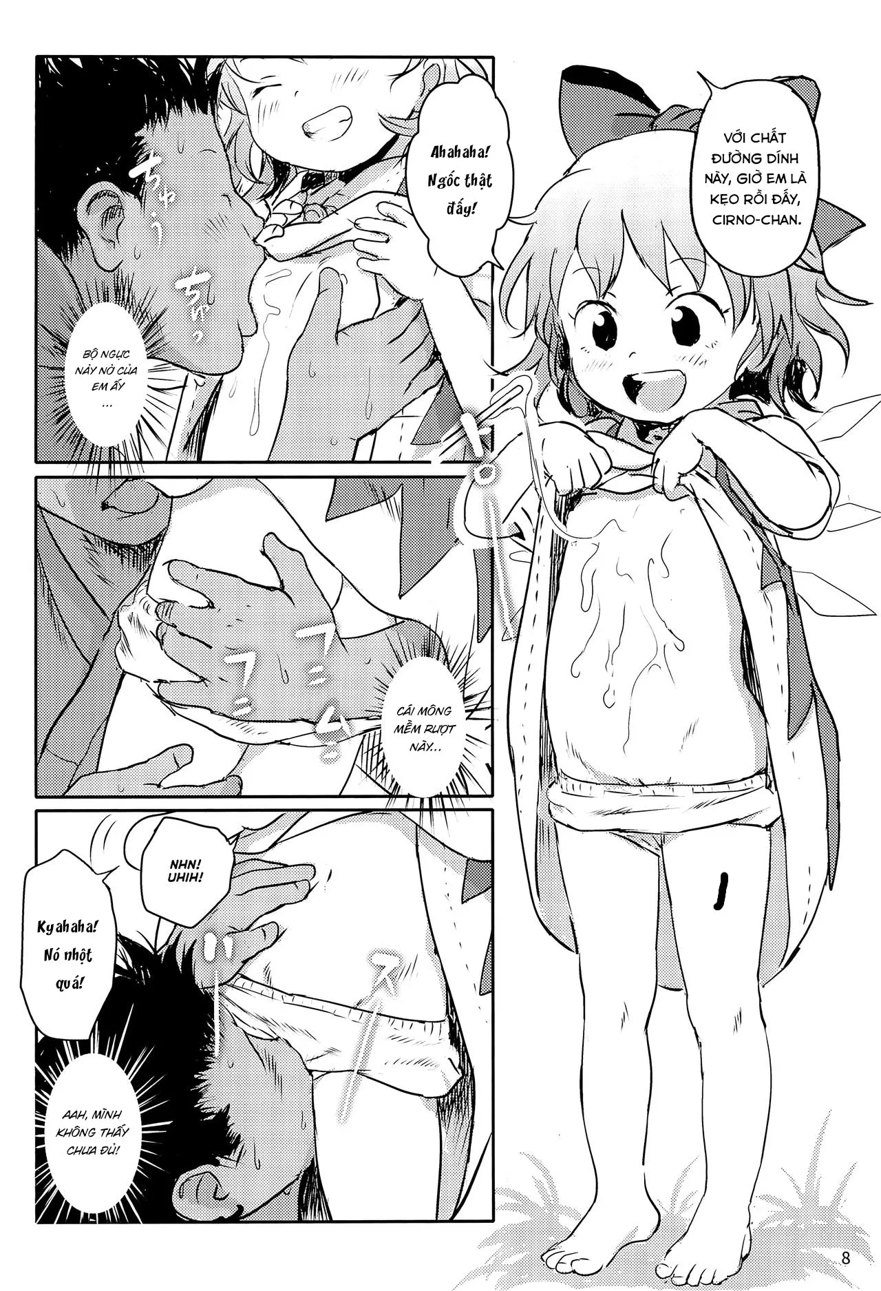 HentaiVN.net - Ảnh 8 - Em thật tuyệt vời, Cirno-chan [Sugoi yo! Cirno-chan! , You're Amazing, Cirno-chan!] - Oneshot