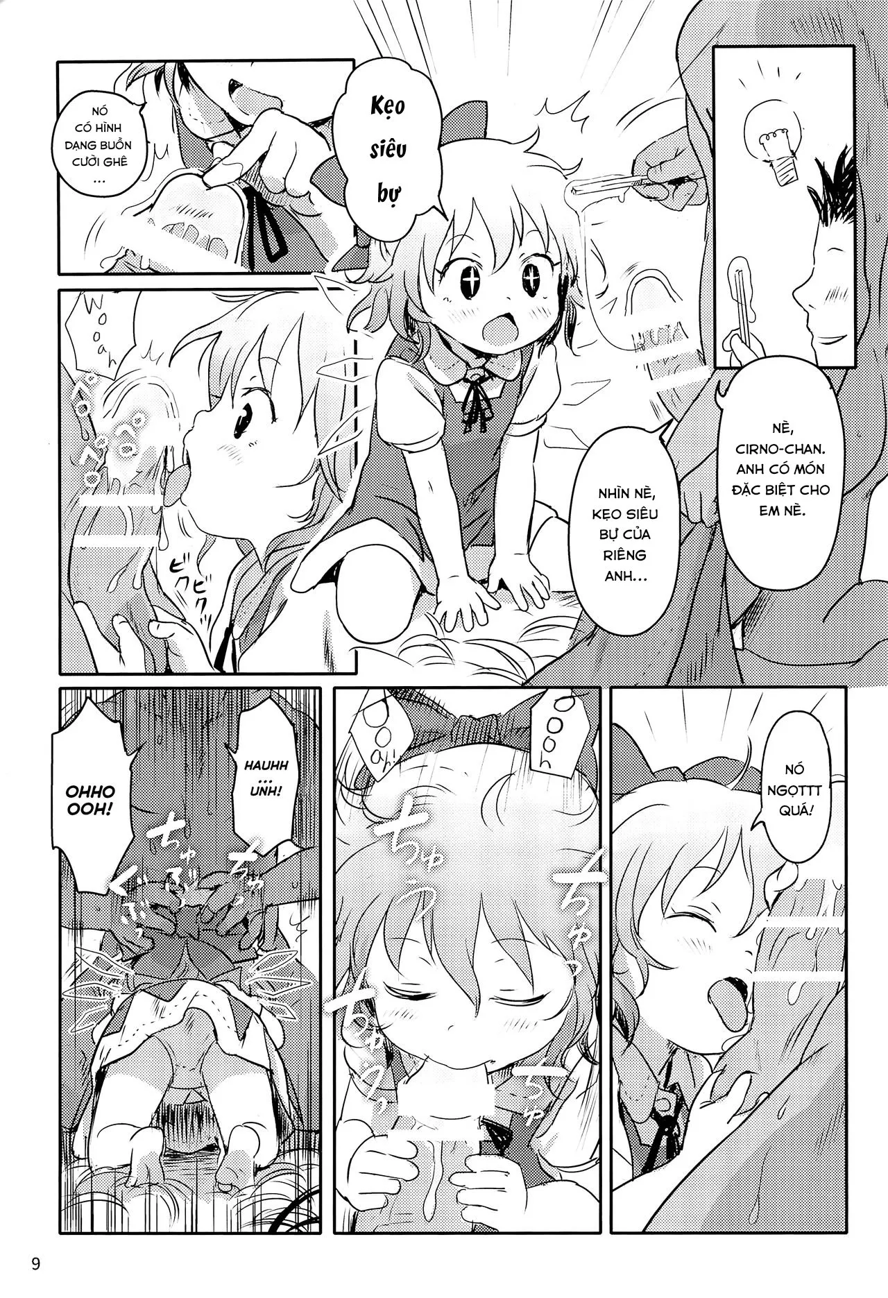 HentaiVN.net - Ảnh 9 - Em thật tuyệt vời, Cirno-chan [Sugoi yo! Cirno-chan! , You're Amazing, Cirno-chan!] - Oneshot