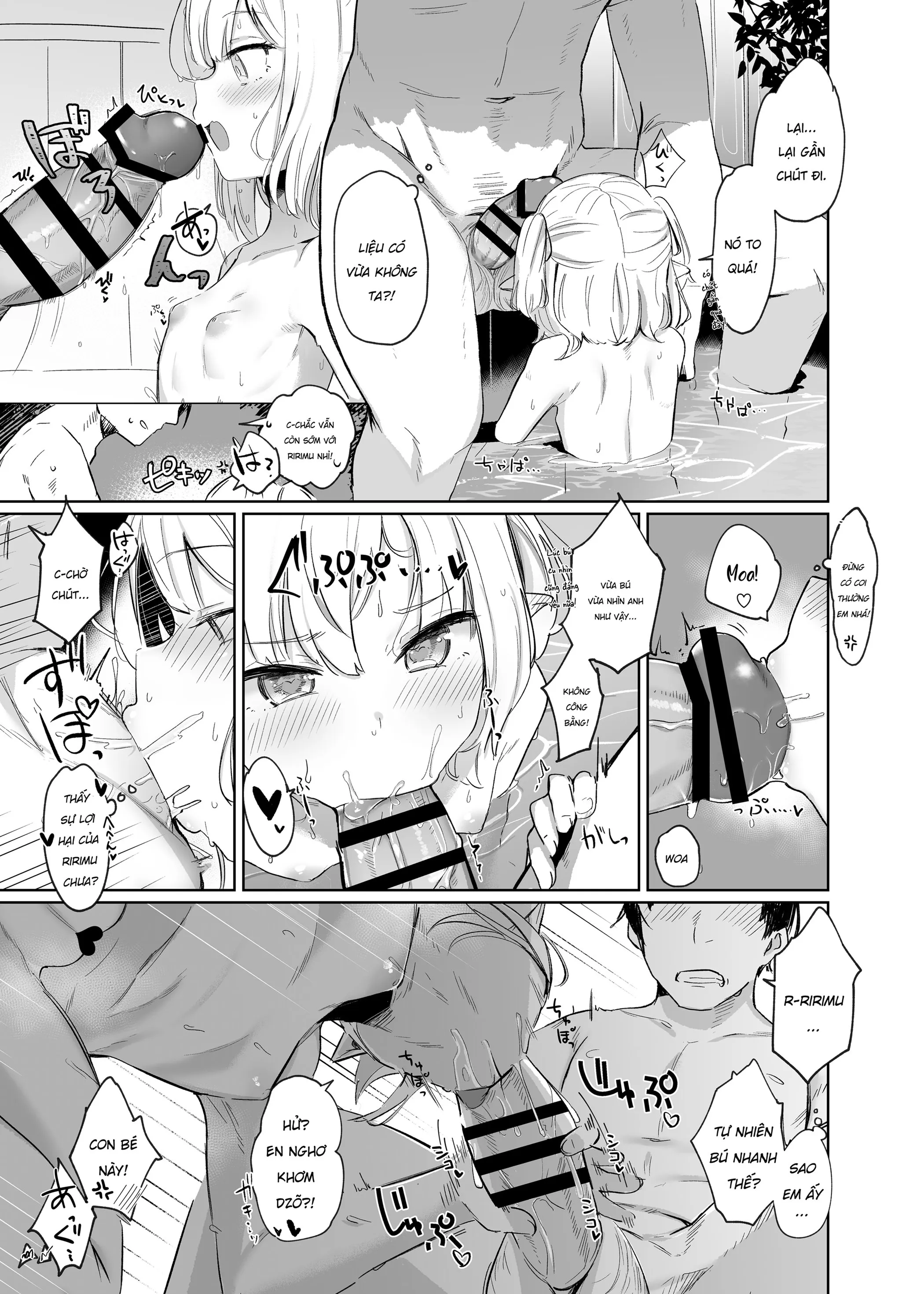 HentaiVN.net - Ảnh 11 - Nè, anh chỉ được nhìn Ririmu thôi! [Nee, Ririmu dake o Mite; ねぇ、りりむだけを見て] - Oneshot