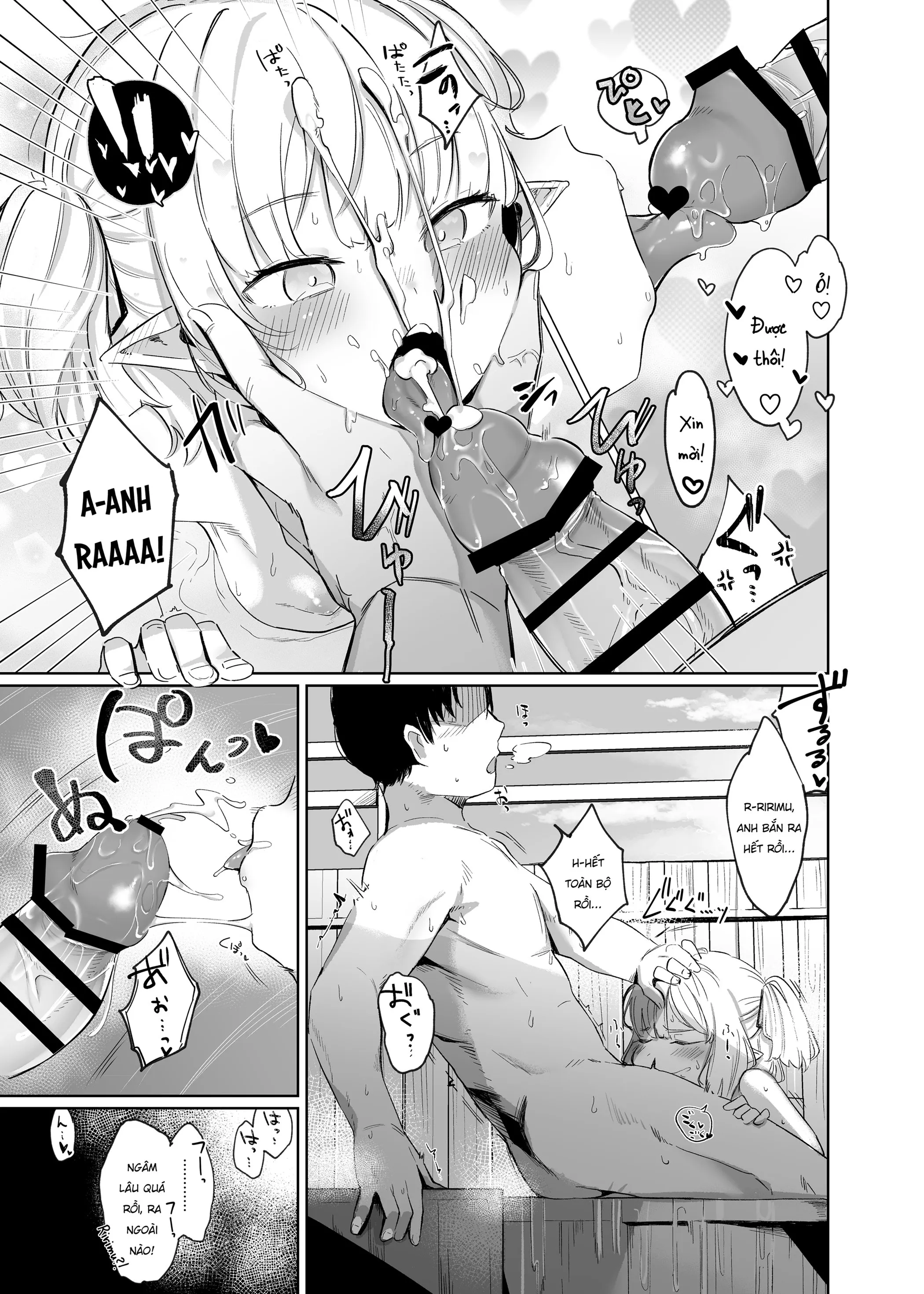 HentaiVN.net - Ảnh 13 - Nè, anh chỉ được nhìn Ririmu thôi! [Nee, Ririmu dake o Mite; ねぇ、りりむだけを見て] - Oneshot