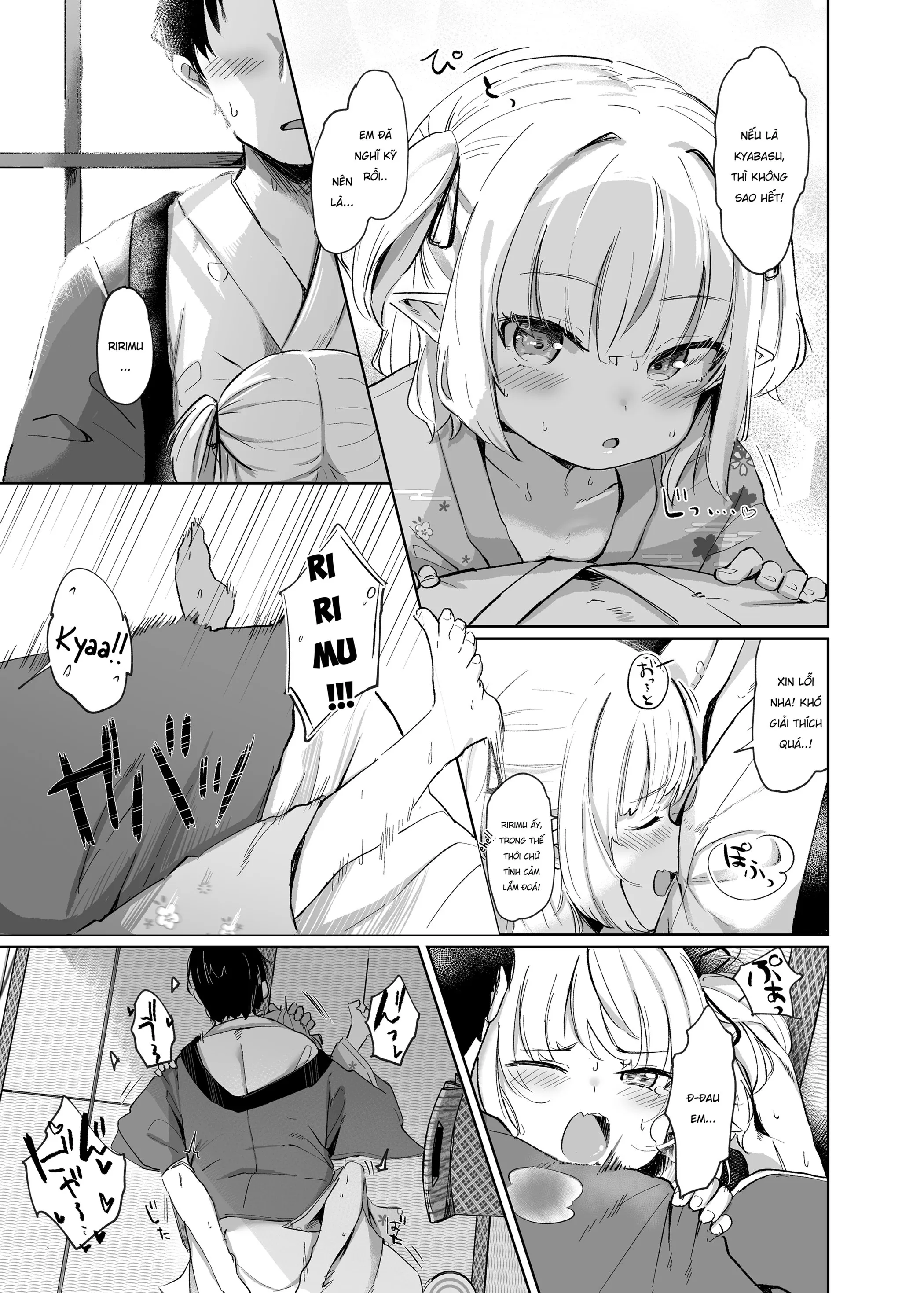 HentaiVN.net - Ảnh 15 - Nè, anh chỉ được nhìn Ririmu thôi! [Nee, Ririmu dake o Mite; ねぇ、りりむだけを見て] - Oneshot