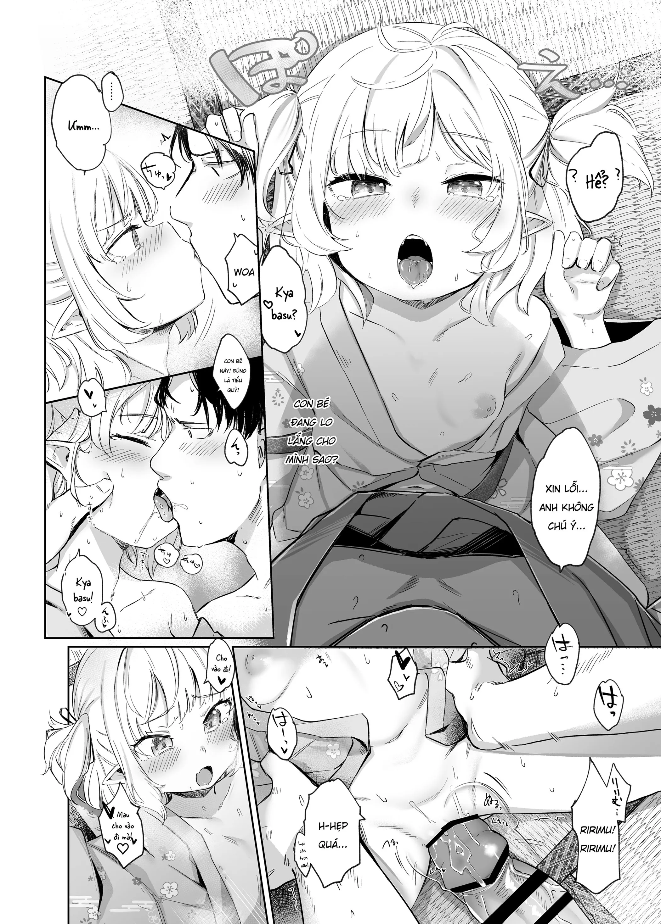 HentaiVN.net - Ảnh 16 - Nè, anh chỉ được nhìn Ririmu thôi! [Nee, Ririmu dake o Mite; ねぇ、りりむだけを見て] - Oneshot