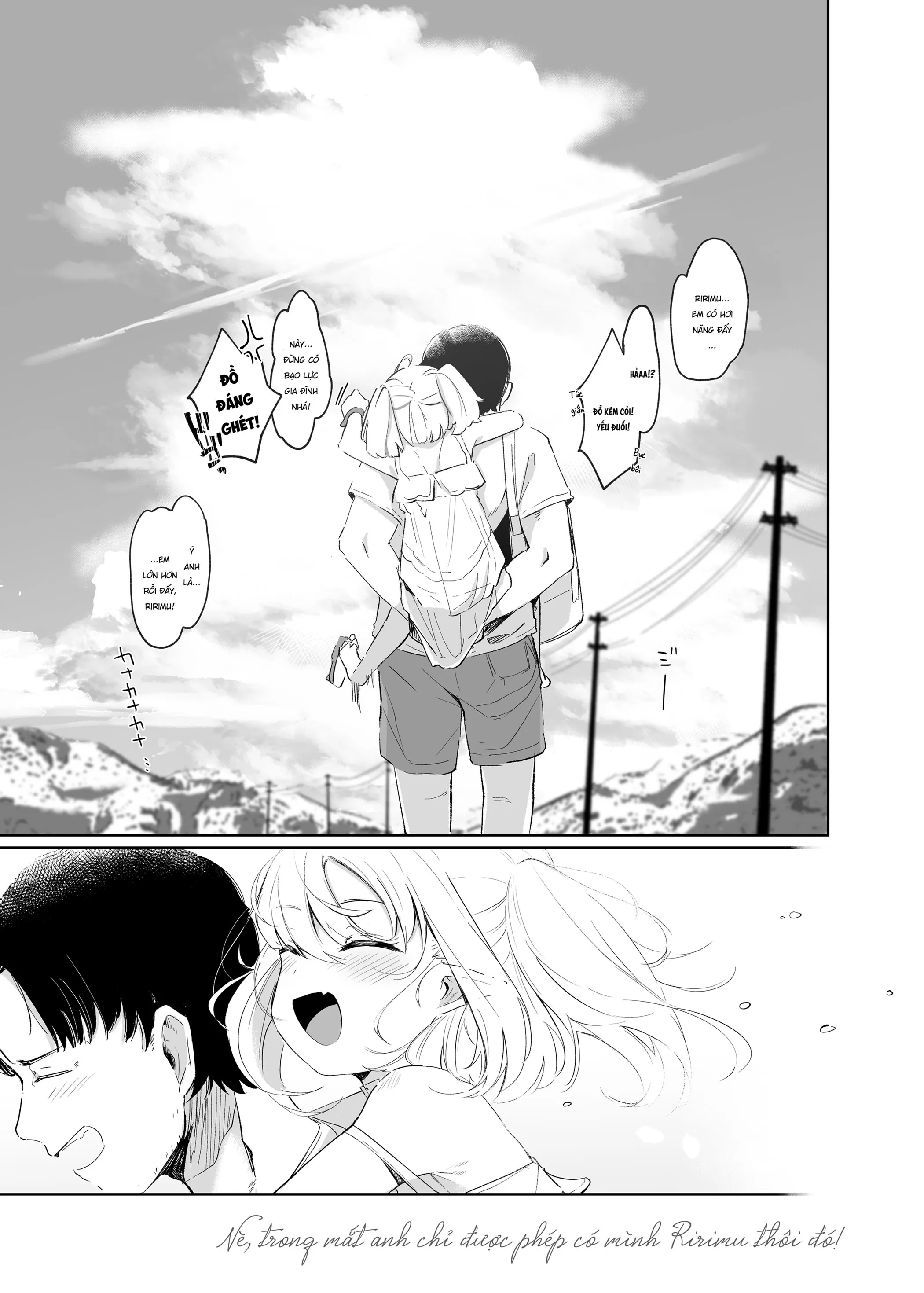 HentaiVN.net - Ảnh 23 - Nè, anh chỉ được nhìn Ririmu thôi! [Nee, Ririmu dake o Mite; ねぇ、りりむだけを見て] - Oneshot