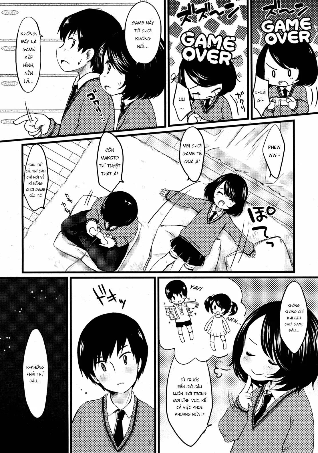 HentaiVN.net - Ảnh 3 - Cô Bạn Học Của Tôi [Boku no Osananajimi wa Kawaii!, ぼくのおさななじみはかわいい!] - Oneshot