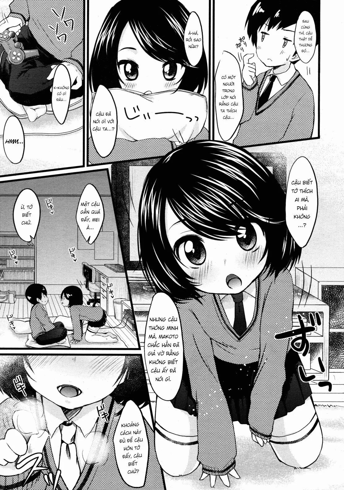 HentaiVN.net - Ảnh 4 - Cô Bạn Học Của Tôi [Boku no Osananajimi wa Kawaii!, ぼくのおさななじみはかわいい!] - Oneshot