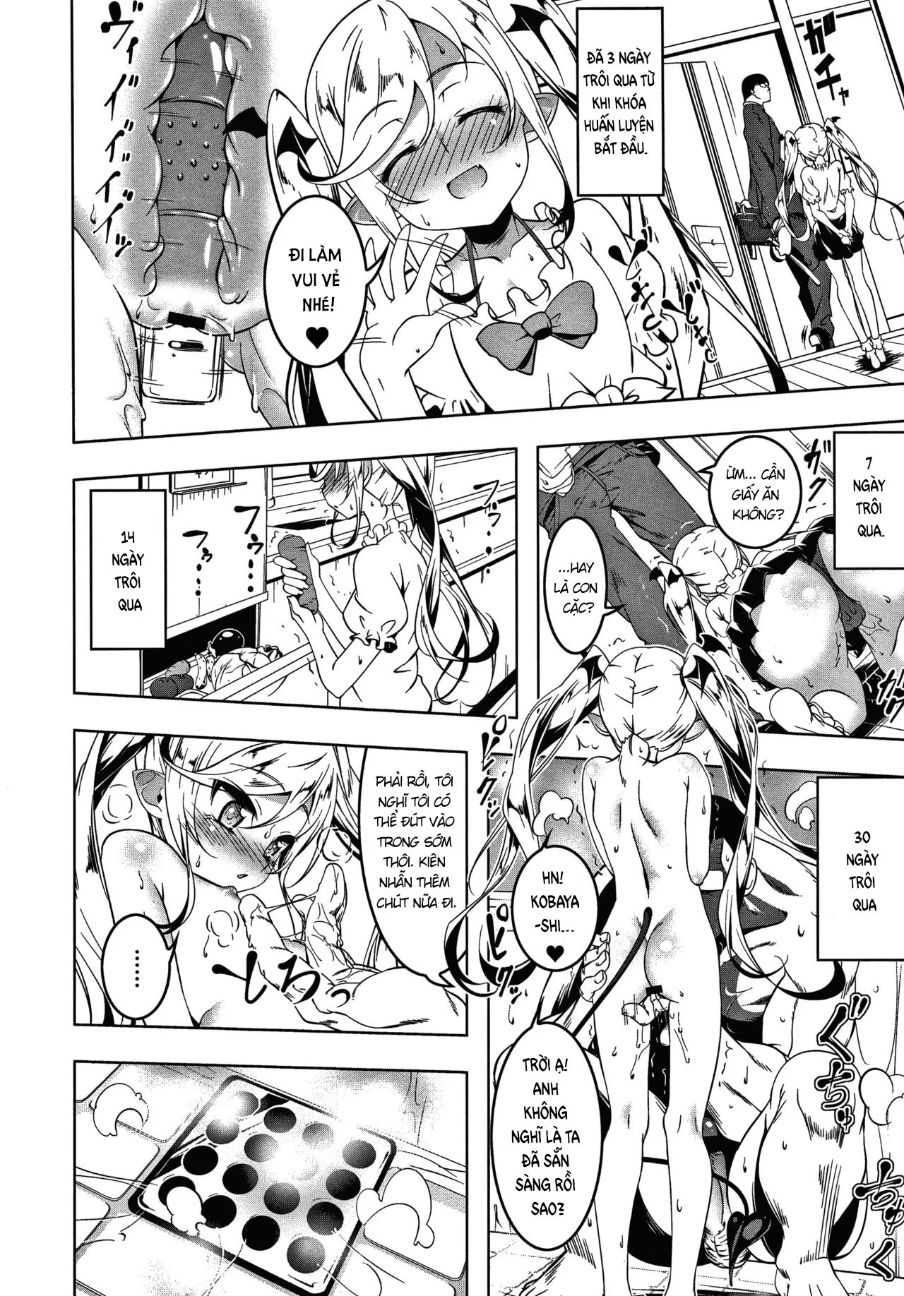 HentaiVN.net - Ảnh 15 - nhà có 5 nàng succubus [love petit gate] - Chap 1