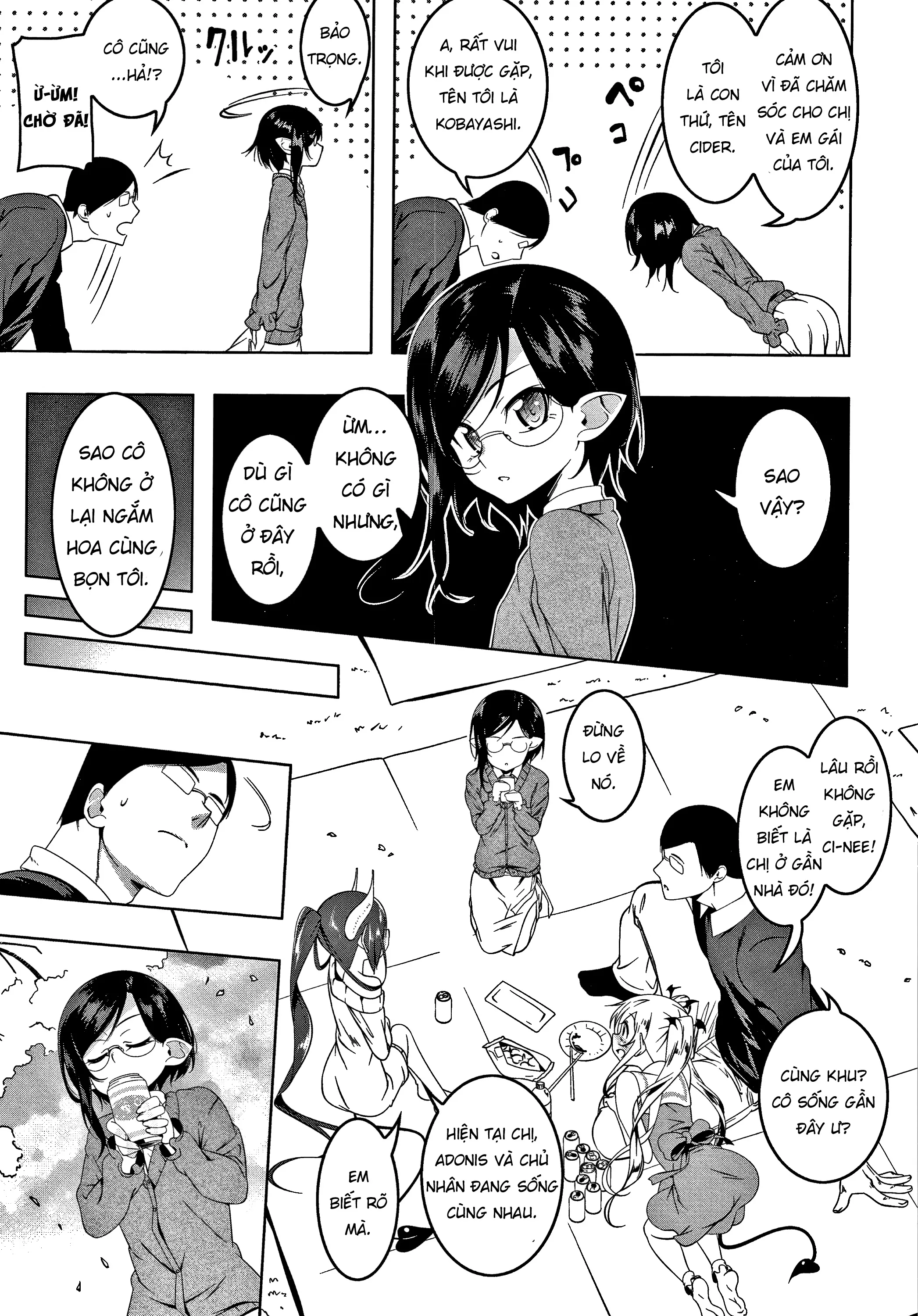 HentaiVN.net - Ảnh 4 - nhà có 5 nàng succubus [love petit gate] - Chap 3