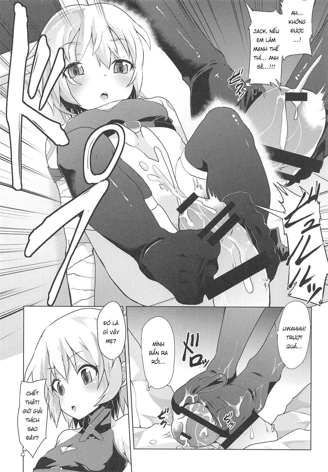 HentaiVN.net - Ảnh 7 - Muchi Na Jack-Chan Ni Seiyoku Shori O Tanomikonde Mita - Oneshot