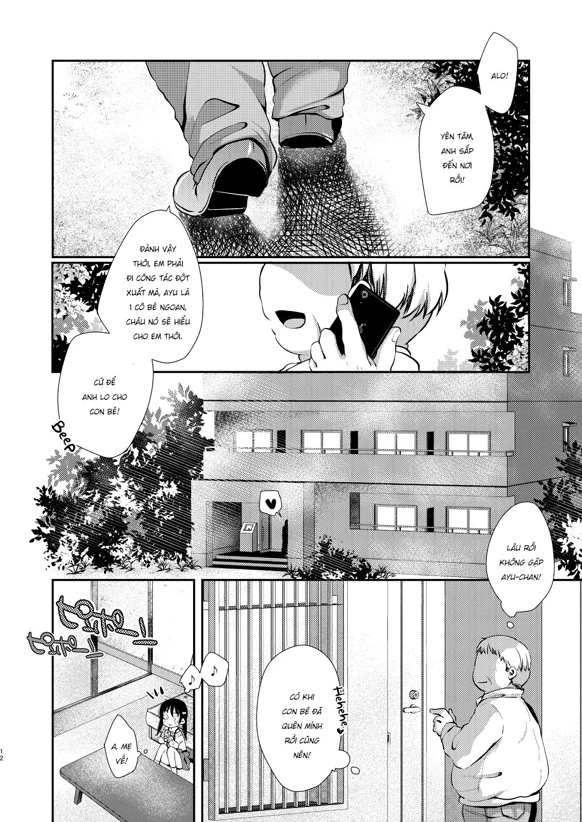 HentaiVN.net - Ảnh 11 - Kỳ nghỉ hè của Ayumi-chan! [Ayumi no Kyuujitsu wa Oji-chan to…] - Oneshot