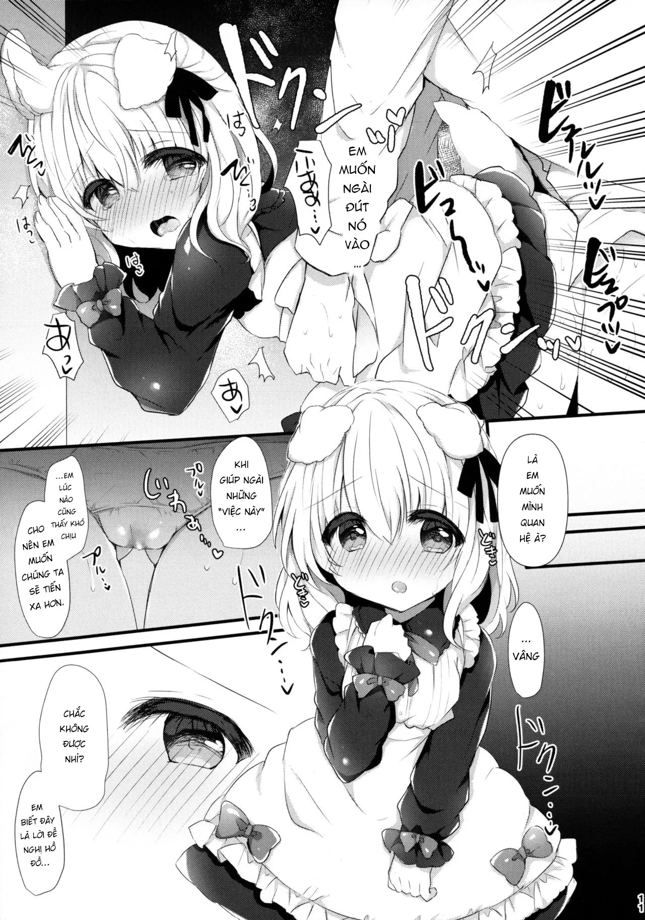 HentaiVN.net - Ảnh 10 - Hầu Gái Mai-chan [Inumimi Musume Choukyou Monogatari] - Oneshot