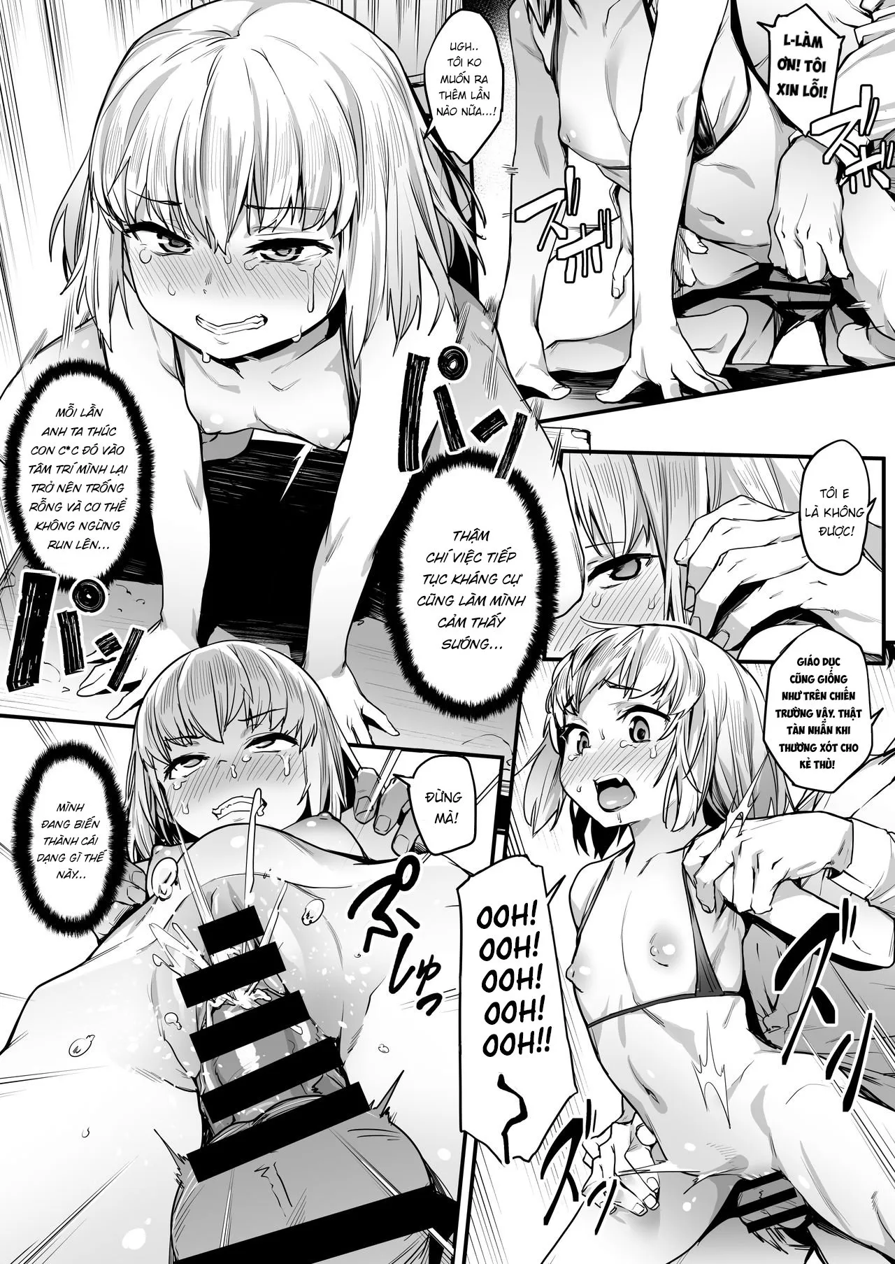 HentaiVN.net - Ảnh 13 - Chiisana Boukun ni Saikyouiku o!! [Re-education of a small tyrant!!] - Oneshot