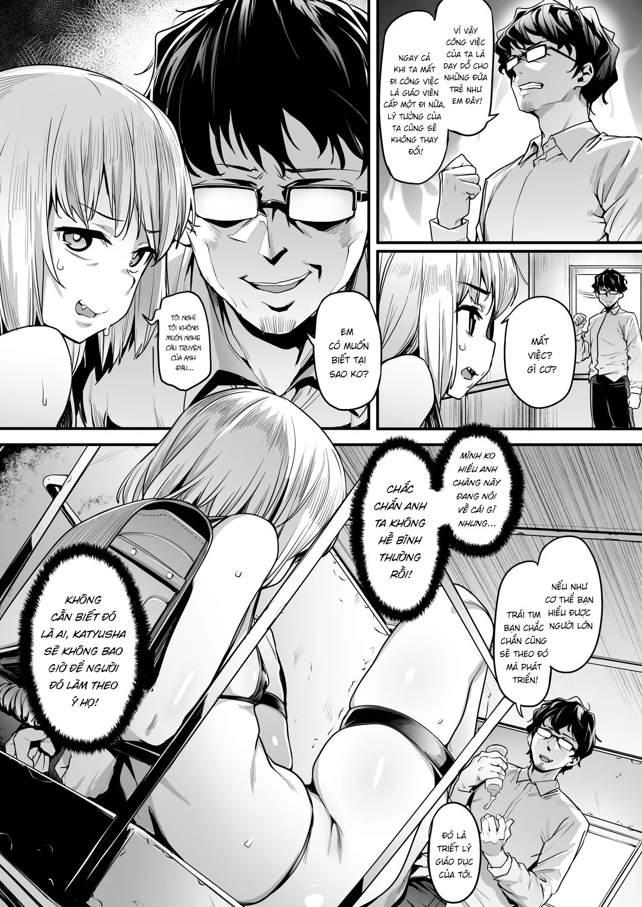 HentaiVN.net - Ảnh 5 - Chiisana Boukun ni Saikyouiku o!! [Re-education of a small tyrant!!] - Oneshot