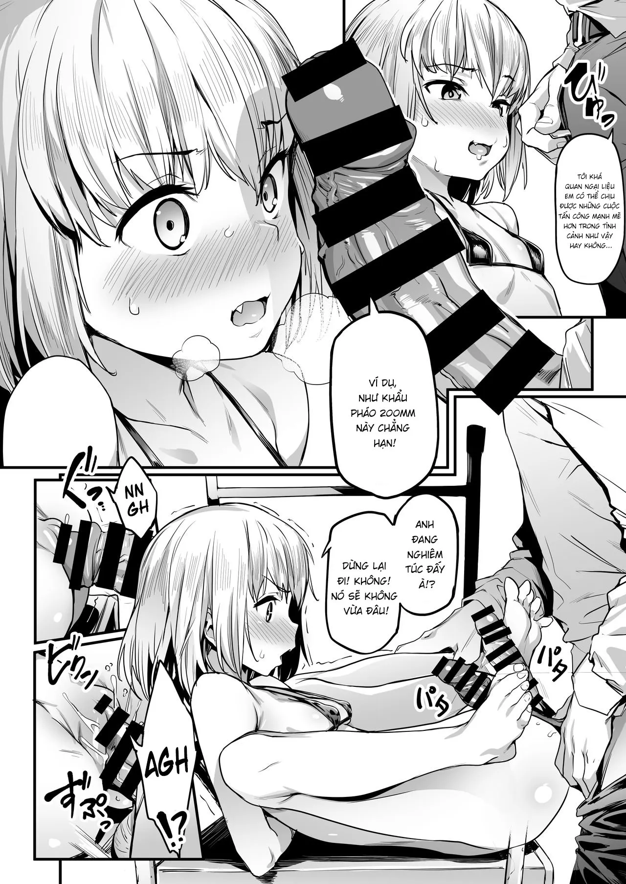 HentaiVN.net - Ảnh 9 - Chiisana Boukun ni Saikyouiku o!! [Re-education of a small tyrant!!] - Oneshot