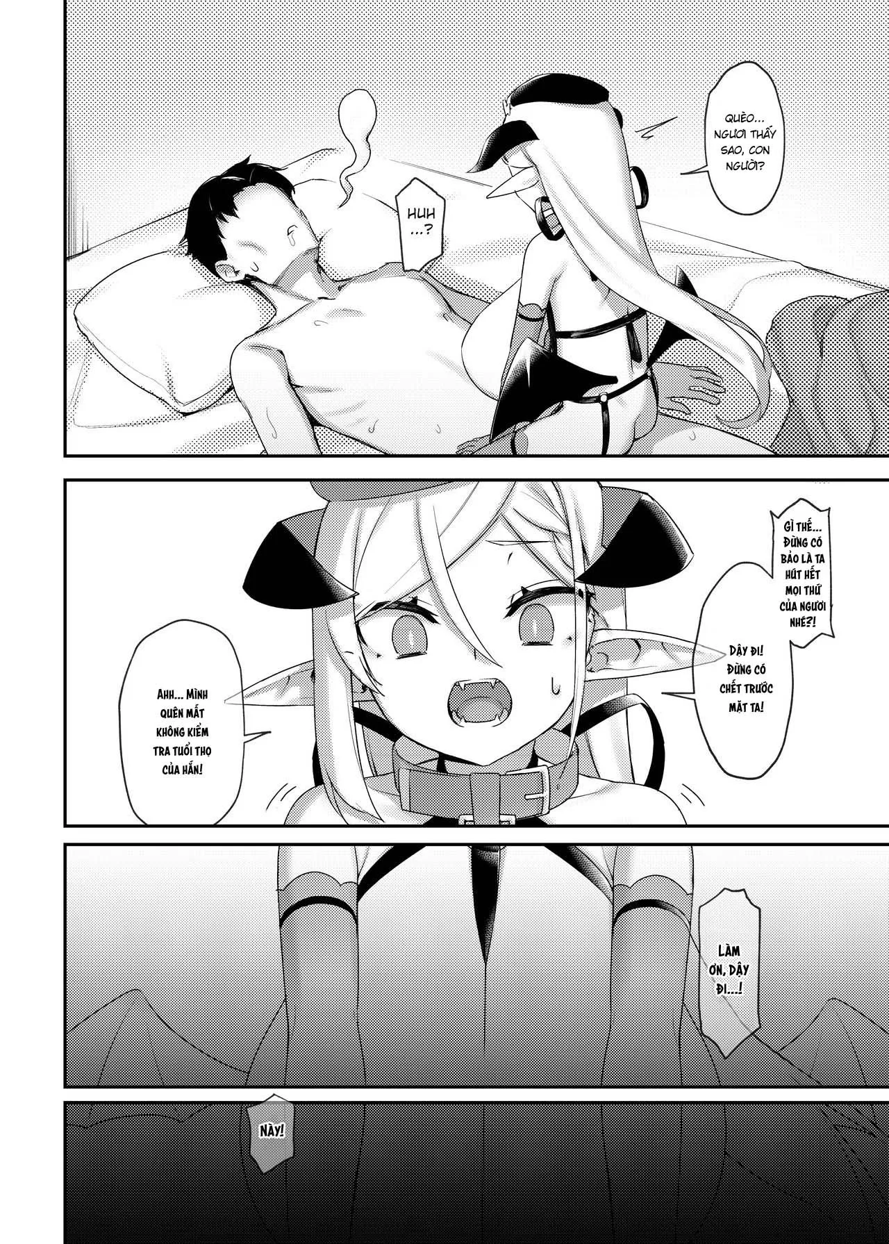 HentaiVN.net - Ảnh 19 - Bé loli succubus và bộ ngực siêu to khồng lồ [Super Busty Succuloli; Tonikaku Loli Chounyuu Succubus-chan] - Oneshot