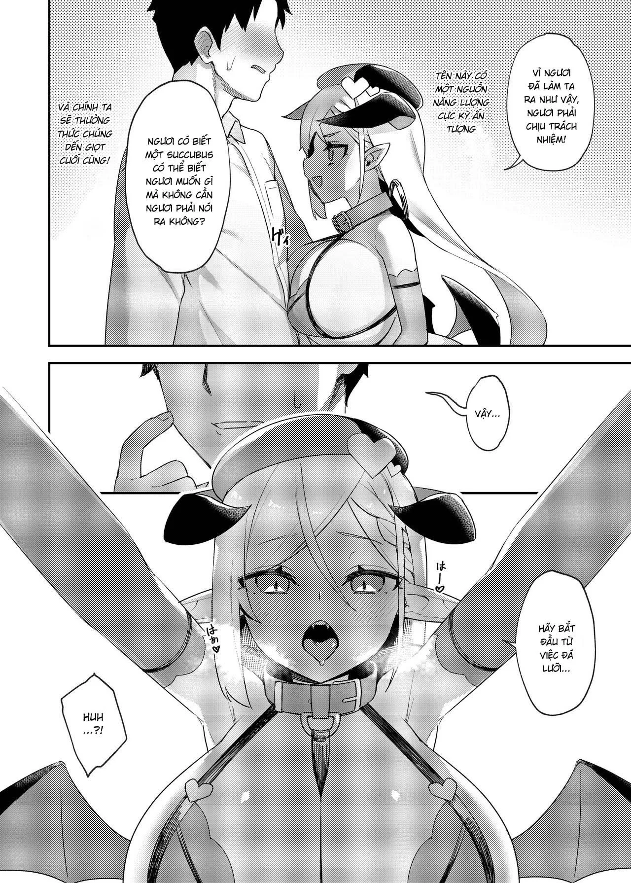 HentaiVN.net - Ảnh 7 - Bé loli succubus và bộ ngực siêu to khồng lồ [Super Busty Succuloli; Tonikaku Loli Chounyuu Succubus-chan] - Oneshot