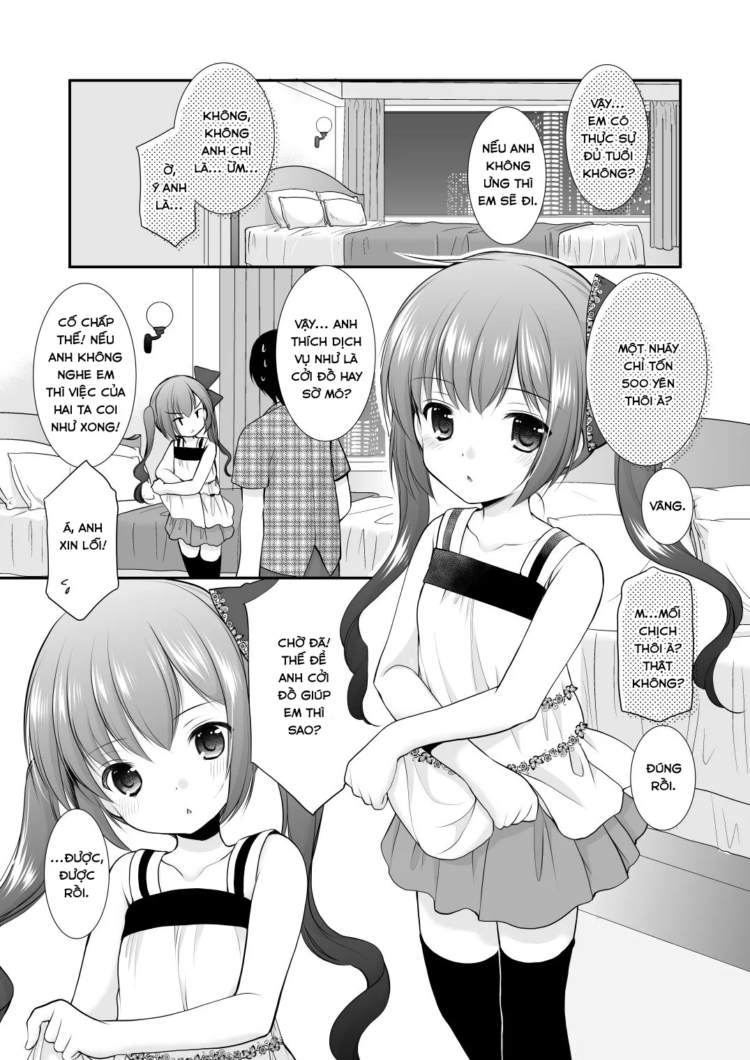 HentaiVN.net - Ảnh 6 - Ikkai 500 Yen - Oneshot