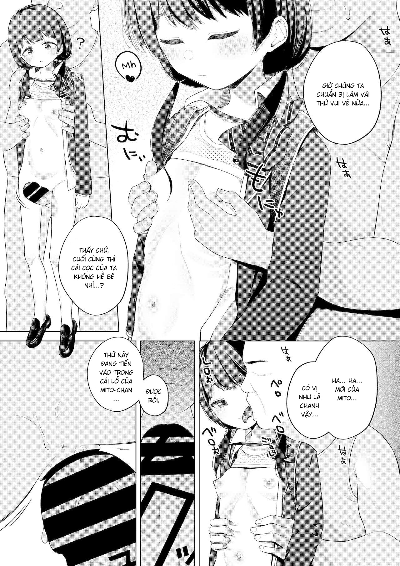 HentaiVN.net - Ảnh 7 - Mito-chan và ông chú bán cọc [Mito to Sao Oji] - Oneshot