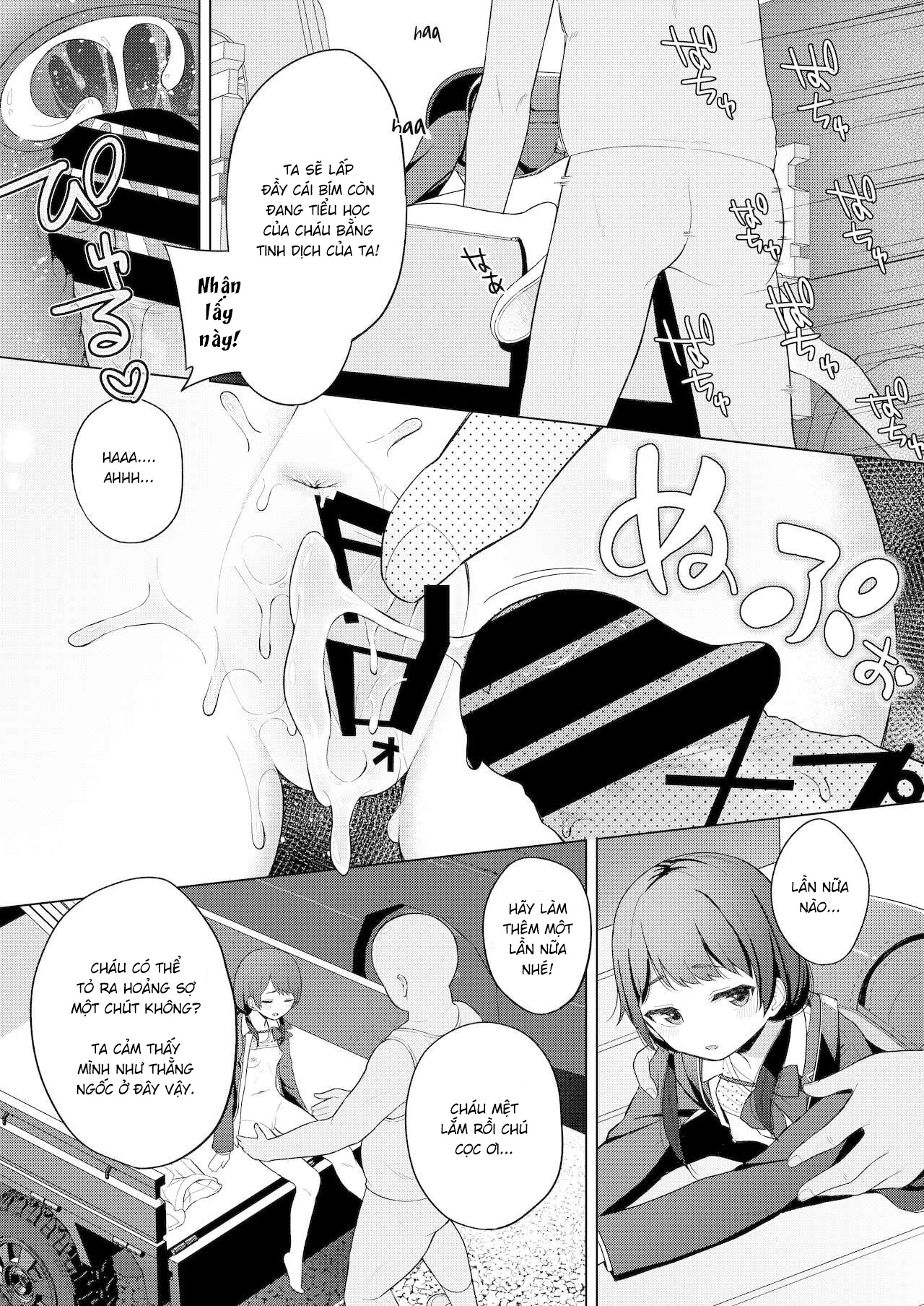 HentaiVN.net - Ảnh 9 - Mito-chan và ông chú bán cọc [Mito to Sao Oji] - Oneshot