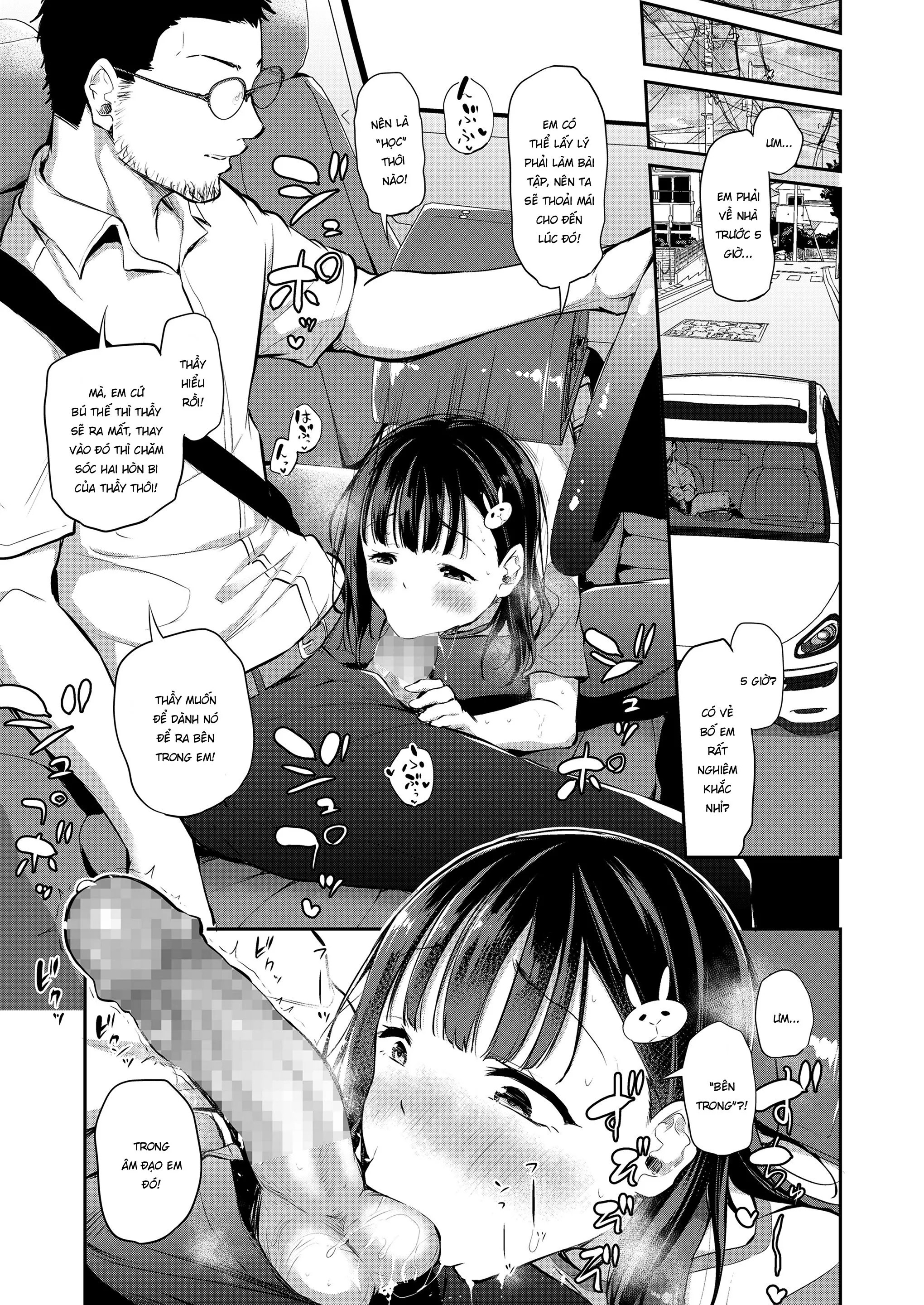 HentaiVN.net - Ảnh 14 - Sensei! Em muốn xem con cặc của thầy! [Sensei Ochinchin Misete Kudasai!] - Oneshot