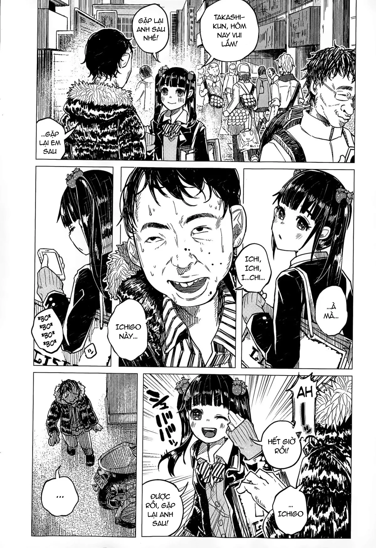 HentaiVN.net - Ảnh 3 - Dạo phố cùng cô nữ sinh Ichigo [Osanpo JK Ichigo-chan] - Oneshot
