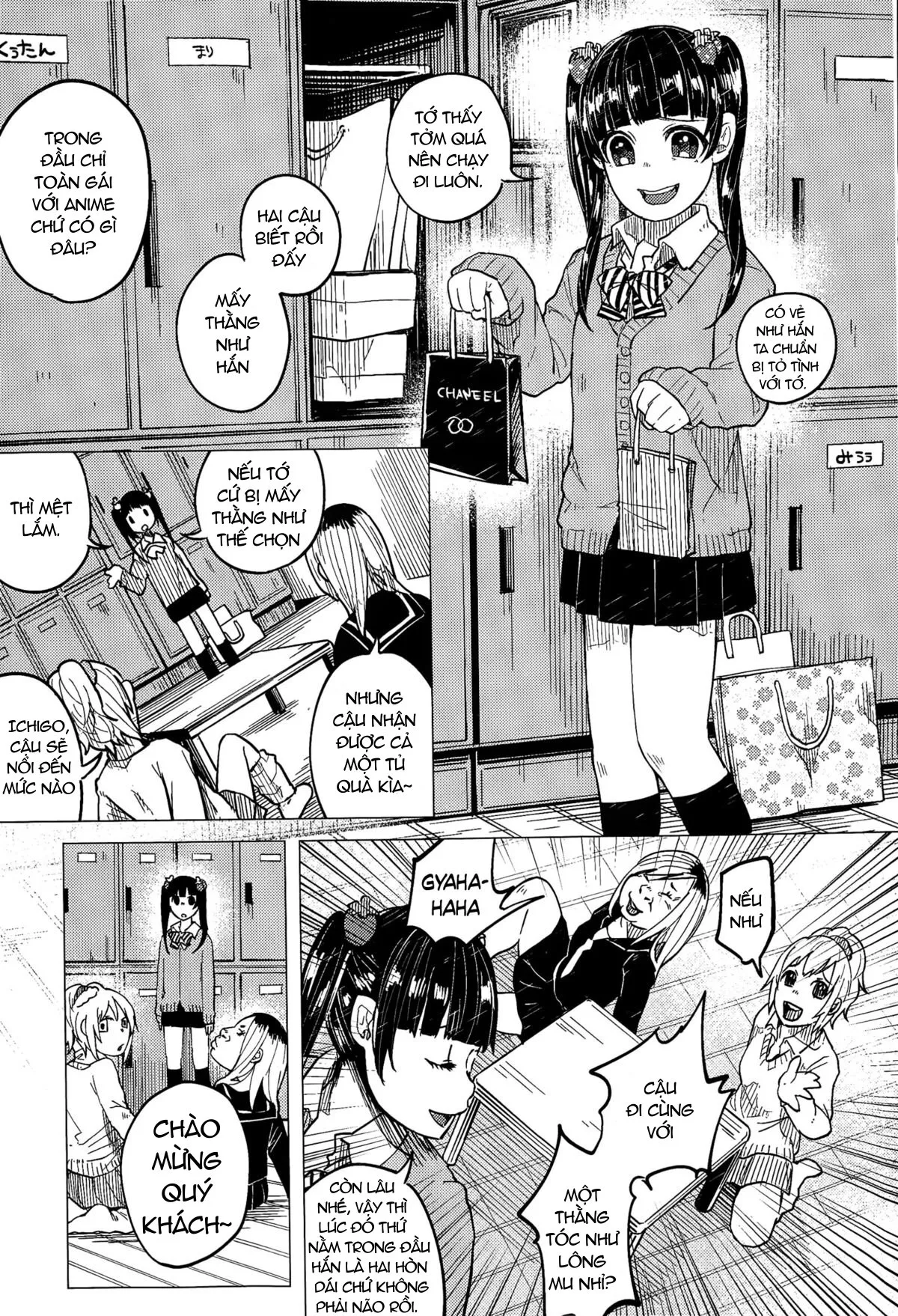 HentaiVN.net - Ảnh 4 - Dạo phố cùng cô nữ sinh Ichigo [Osanpo JK Ichigo-chan] - Oneshot