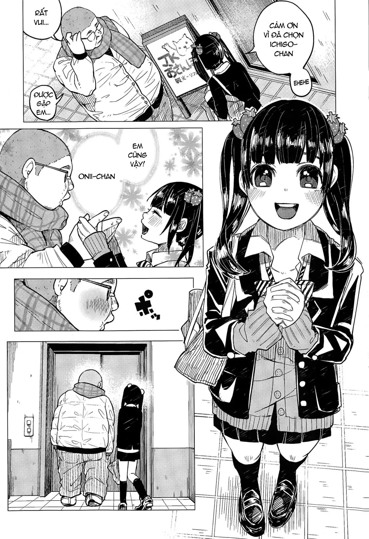 HentaiVN.net - Ảnh 6 - Dạo phố cùng cô nữ sinh Ichigo [Osanpo JK Ichigo-chan] - Oneshot