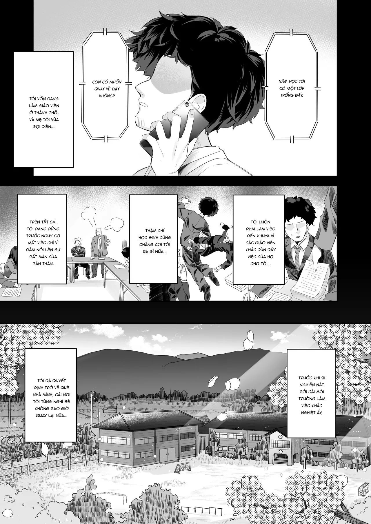HentaiVN.net - Ảnh 3 - Kyoushi Hitori, Seito Hitori. ~Inaka no Gakkou de Mainichi Ecchi~ [教師ひとり、生徒ひとり。 ～田舎の学校で毎日えっち～] - Chap 1