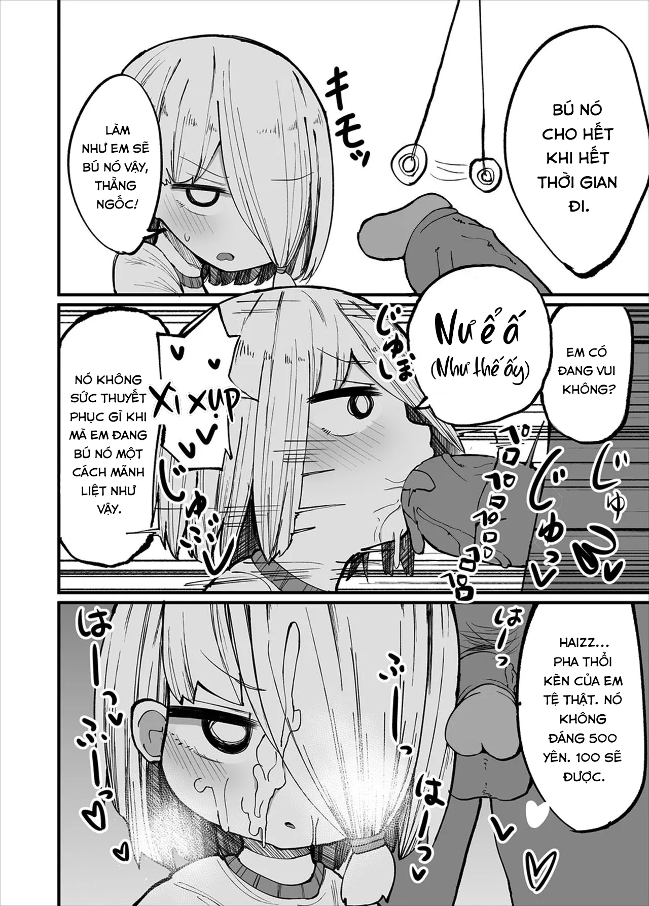HentaiVN.net - Ảnh 10 - Thằng anh khốn nạn dám ...thôi miên... tôi [My Shitty Bro Put Me Under Hypnosis. Kuso Aniki ga Saimin toka Iidashita. ] - Oneshot