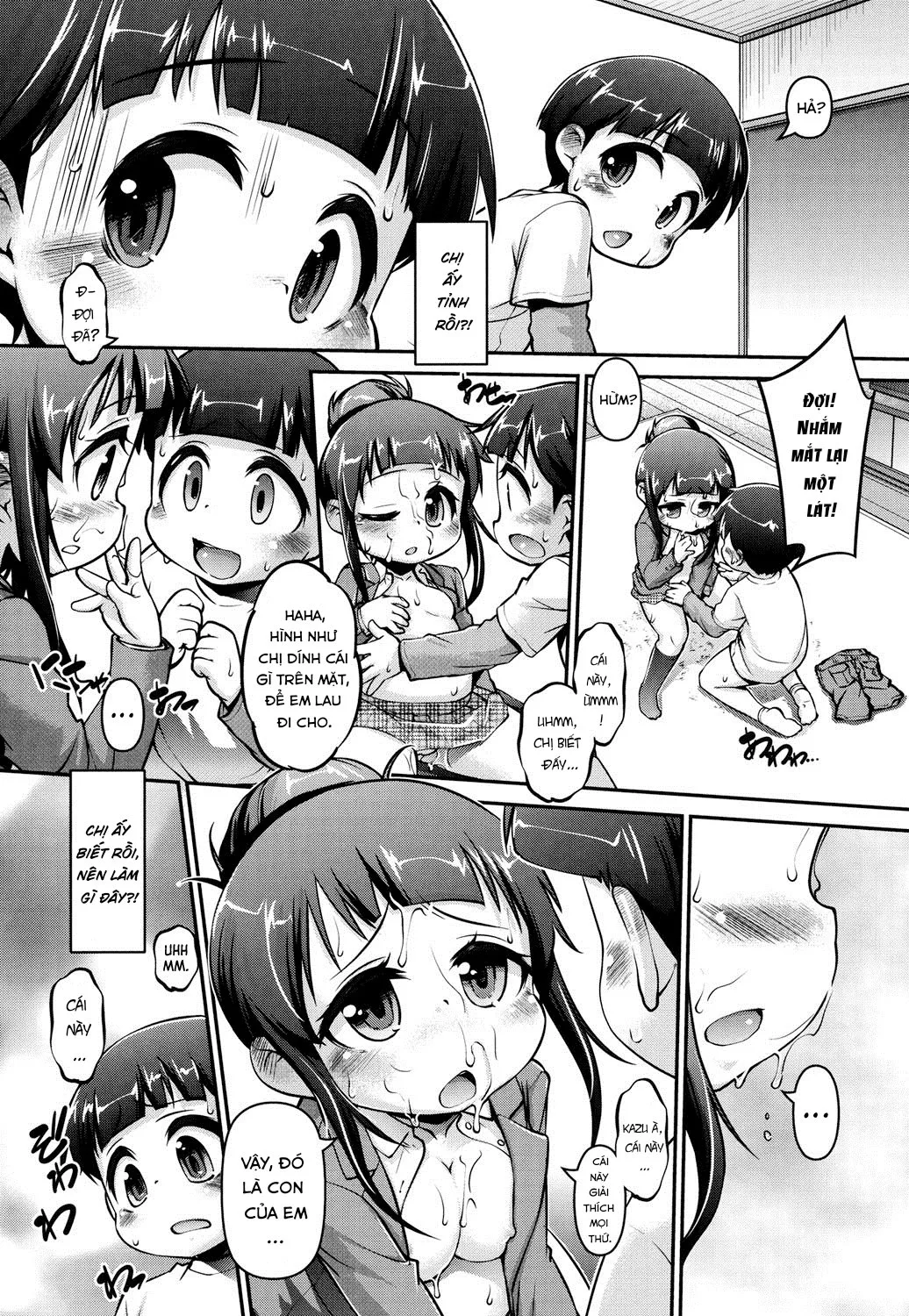 HentaiVN.net - Ảnh 10 - Bí mật giữa chị và tôi [The Secret Between My Sister and I] - Oneshot
