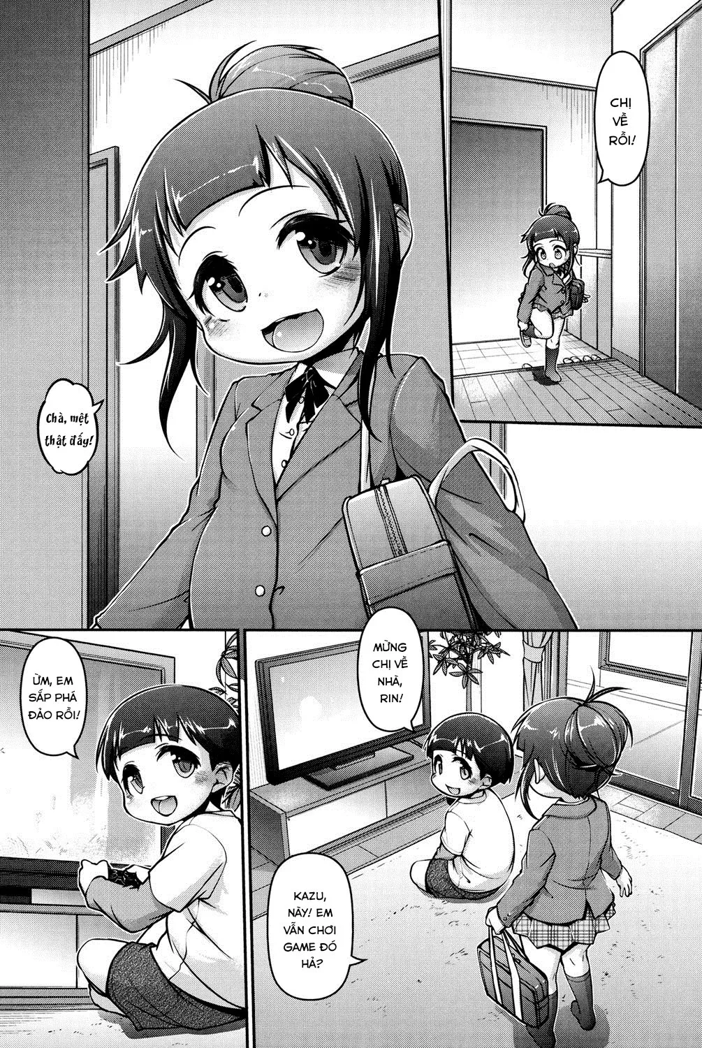 HentaiVN.net - Ảnh 3 - Bí mật giữa chị và tôi [The Secret Between My Sister and I] - Oneshot