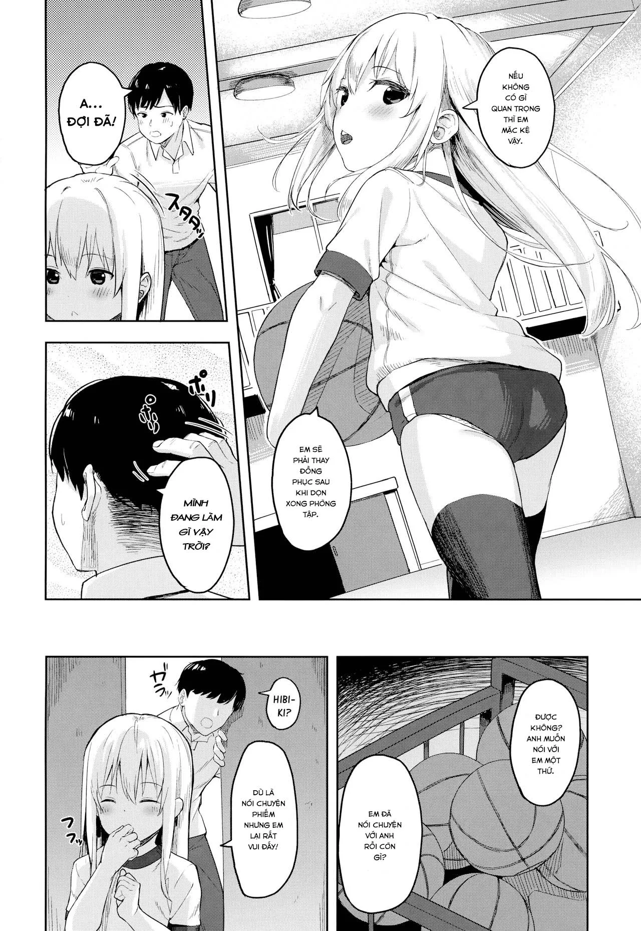 HentaiVN.net - Ảnh 4 - Hibiki-chan, em không được đùa với người lớn như vậy đâu! (Kantai Collection -KanColle-) [Hibiki-chan! Otona o Karakatte wa Ikenaindayo?; 響ちゃん!大人をからかってはイケナイんだよ?] - Oneshot