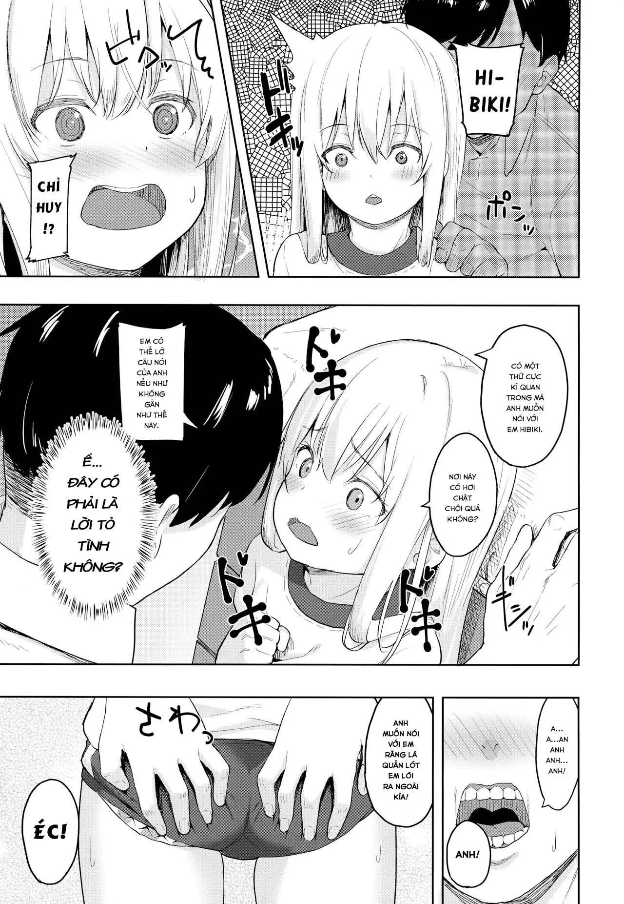 HentaiVN.net - Ảnh 5 - Hibiki-chan, em không được đùa với người lớn như vậy đâu! (Kantai Collection -KanColle-) [Hibiki-chan! Otona o Karakatte wa Ikenaindayo?; 響ちゃん!大人をからかってはイケナイんだよ?] - Oneshot