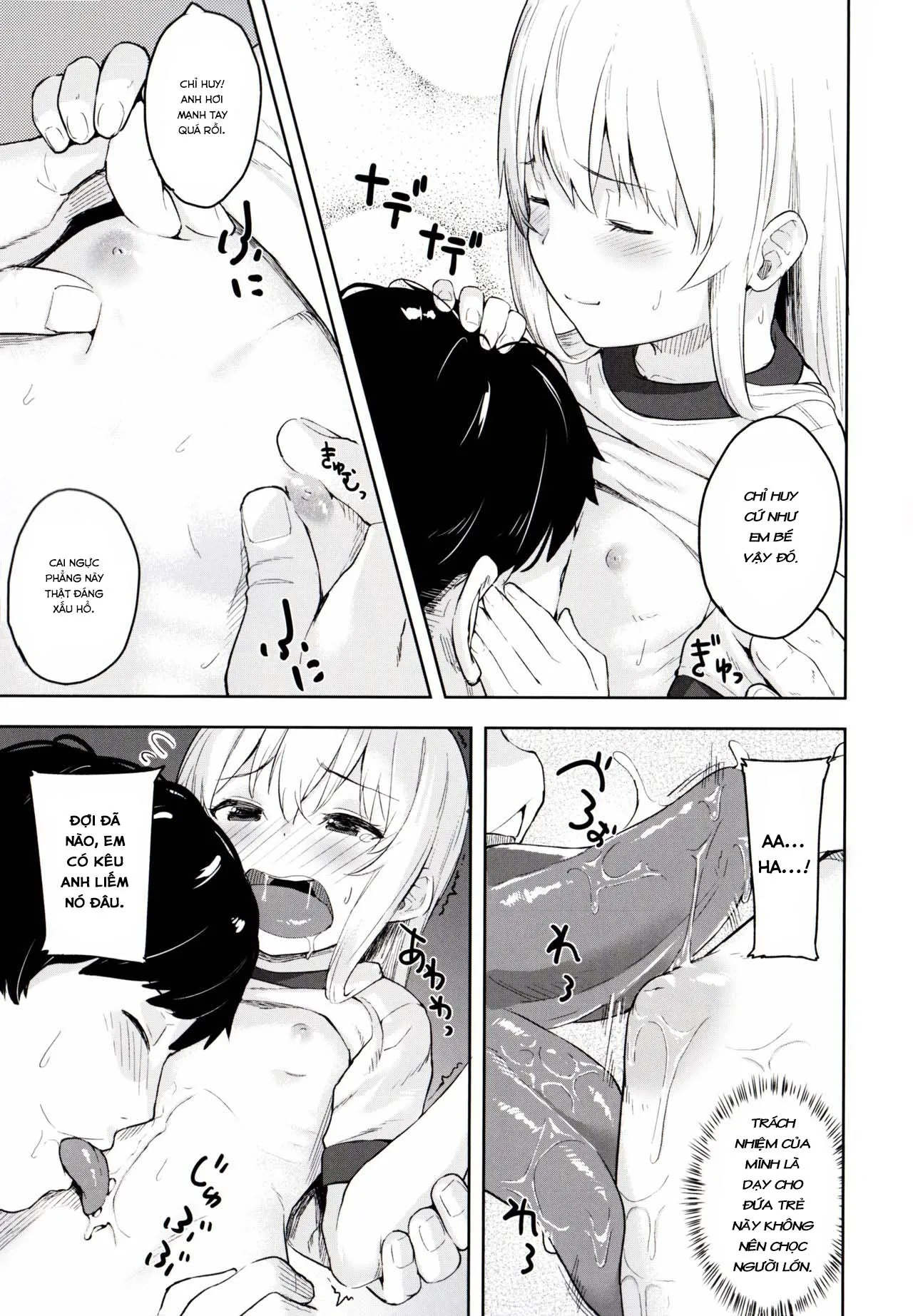HentaiVN.net - Ảnh 9 - Hibiki-chan, em không được đùa với người lớn như vậy đâu! (Kantai Collection -KanColle-) [Hibiki-chan! Otona o Karakatte wa Ikenaindayo?; 響ちゃん!大人をからかってはイケナイんだよ?] - Oneshot