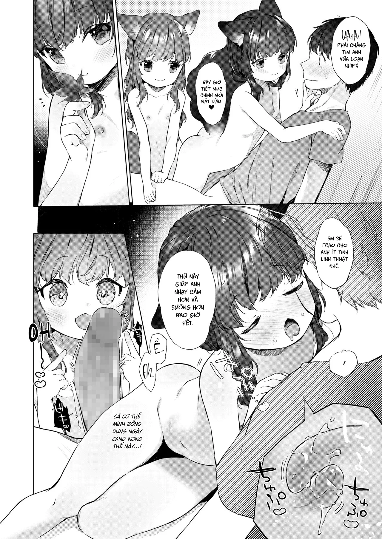 HentaiVN.net - Ảnh 14 - Nàng Dâu Tai Cáo 200 Tuổi [200 Year Old Fox Girl and Her Happily Married Life, Yowai 200 Chai Okitsune-chan to Oshidori Fuufu Seikatsu] - Chương 1
