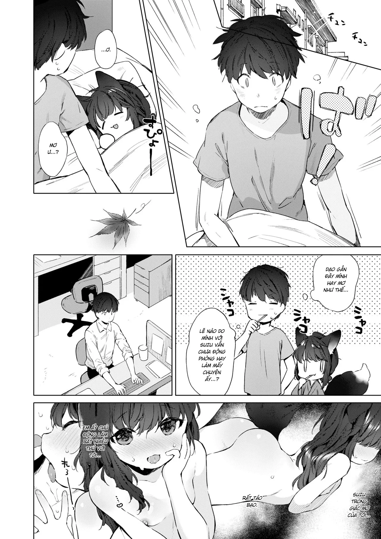 HentaiVN.net - Ảnh 6 - Nàng Dâu Tai Cáo 200 Tuổi [200 Year Old Fox Girl and Her Happily Married Life, Yowai 200 Chai Okitsune-chan to Oshidori Fuufu Seikatsu] - Chương 1