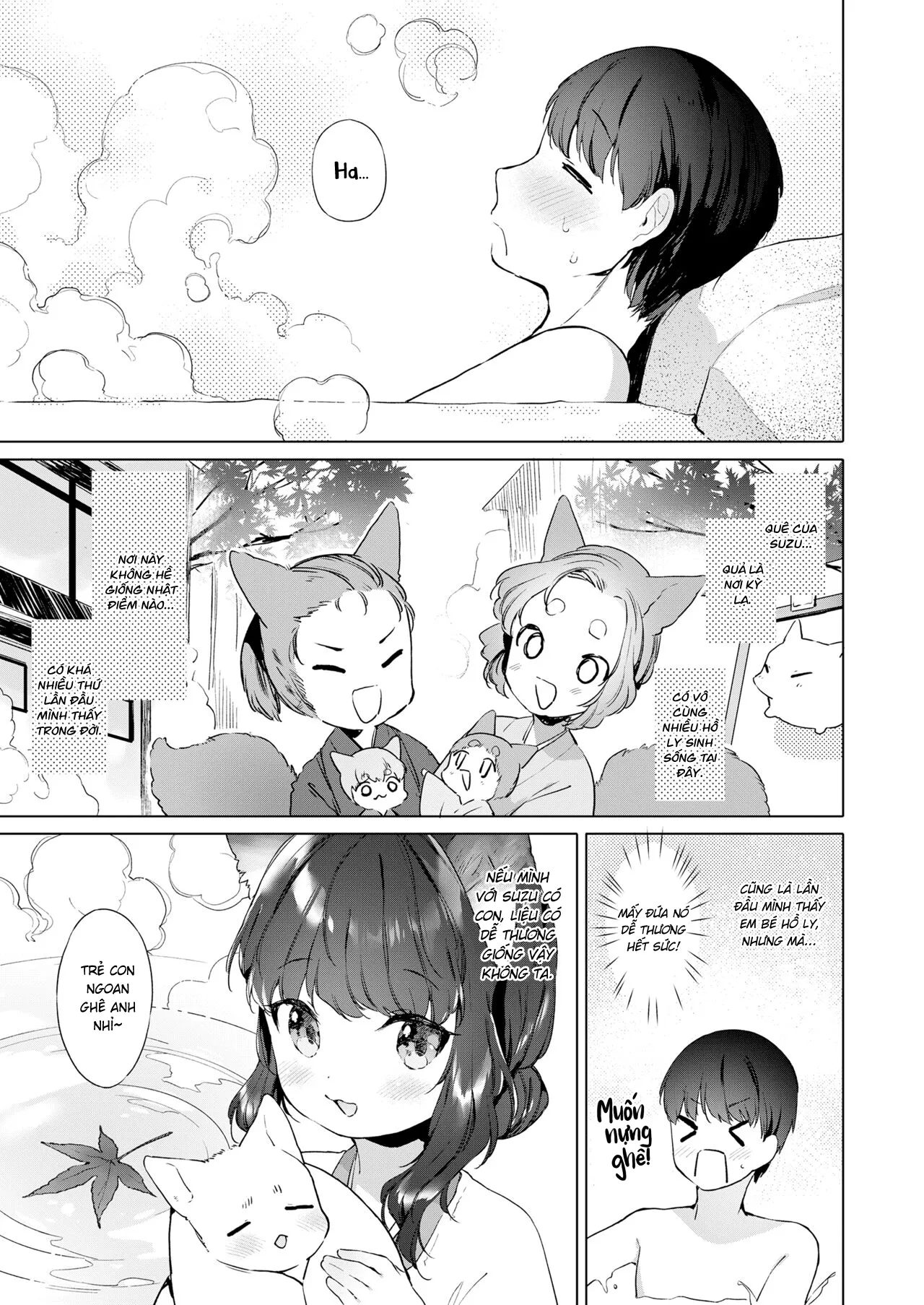 HentaiVN.net - Ảnh 7 - Nàng Dâu Tai Cáo 200 Tuổi [200 Year Old Fox Girl and Her Happily Married Life, Yowai 200 Chai Okitsune-chan to Oshidori Fuufu Seikatsu] - Chương 3
