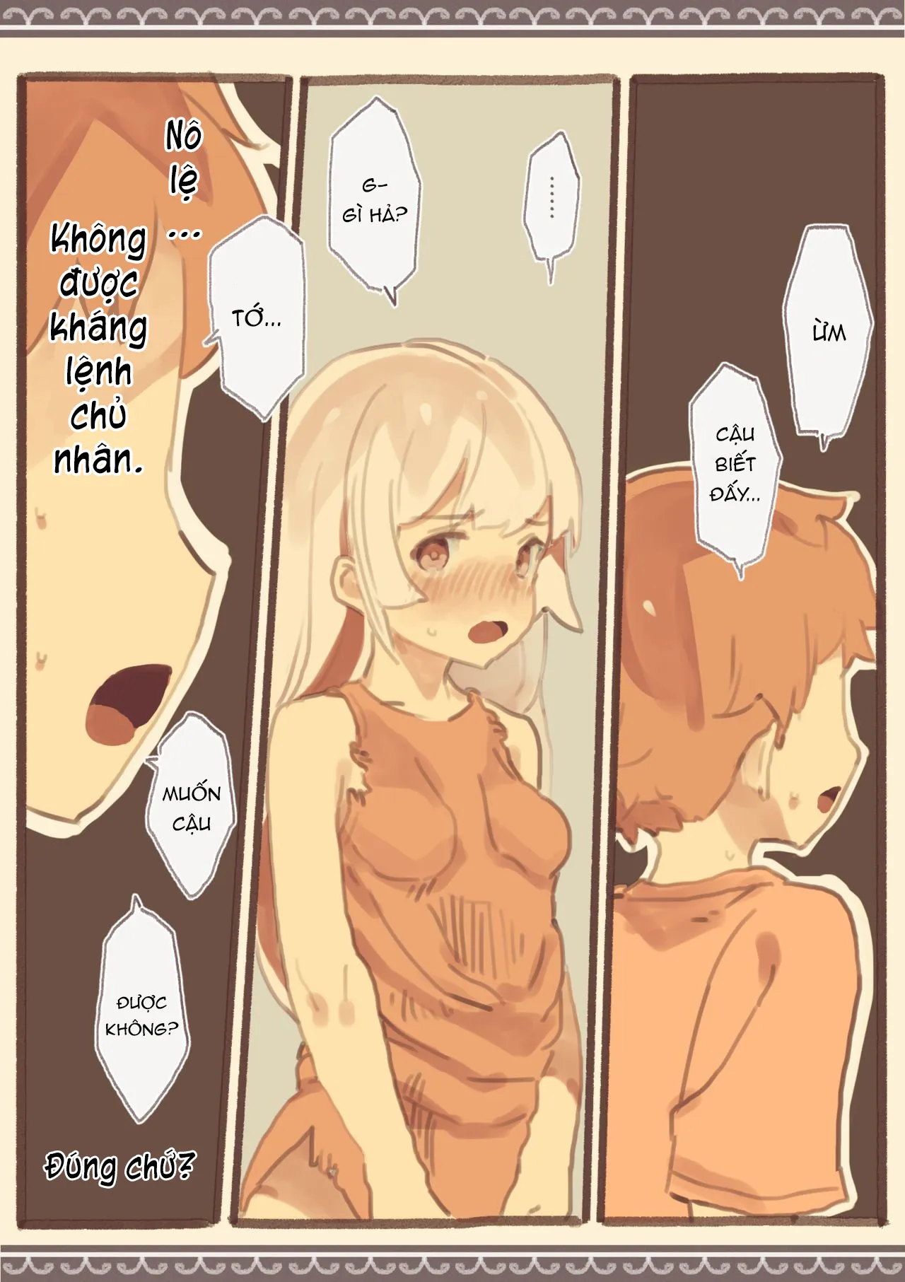 HentaiVN.net - Ảnh 7 - Bạn thơ ấu là nô lệ của tôi [Tomodachi ga Dorei Ichiba ni Urareteta, My Friend was Sold into the Slave Market] - Chap 1