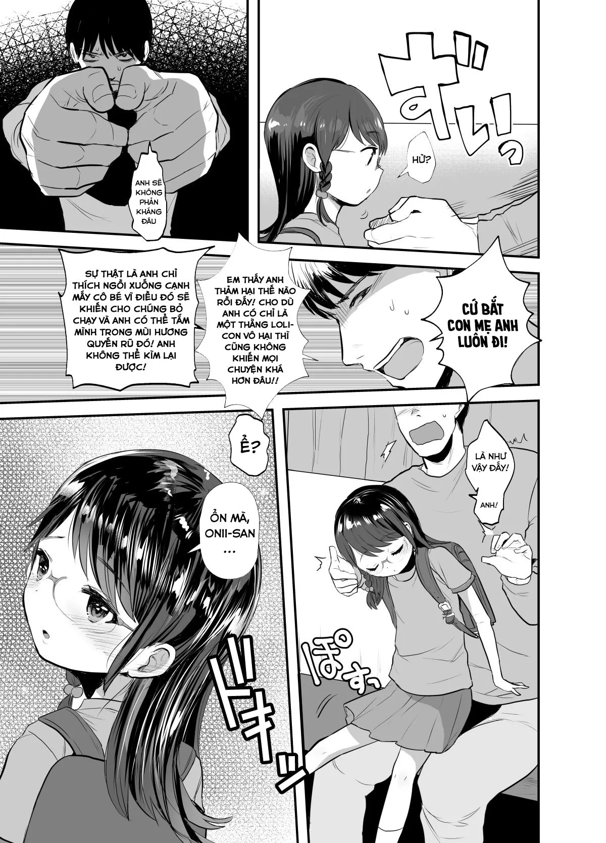 HentaiVN.net - Ảnh 6 - Kẻ săn mồi đội lốt bé loli ngây thơ [Otonashisou na Ko ni Te o Dashite Gyaku ni Moteasobareru Hanashi; 大人しそうな子に手を出して逆に弄ばれる話] - Oneshot