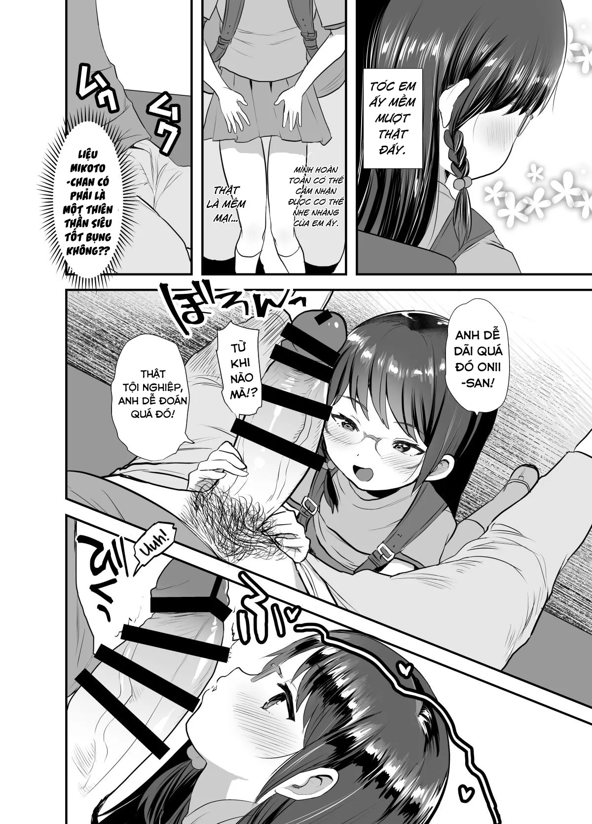 HentaiVN.net - Ảnh 7 - Kẻ săn mồi đội lốt bé loli ngây thơ [Otonashisou na Ko ni Te o Dashite Gyaku ni Moteasobareru Hanashi; 大人しそうな子に手を出して逆に弄ばれる話] - Oneshot