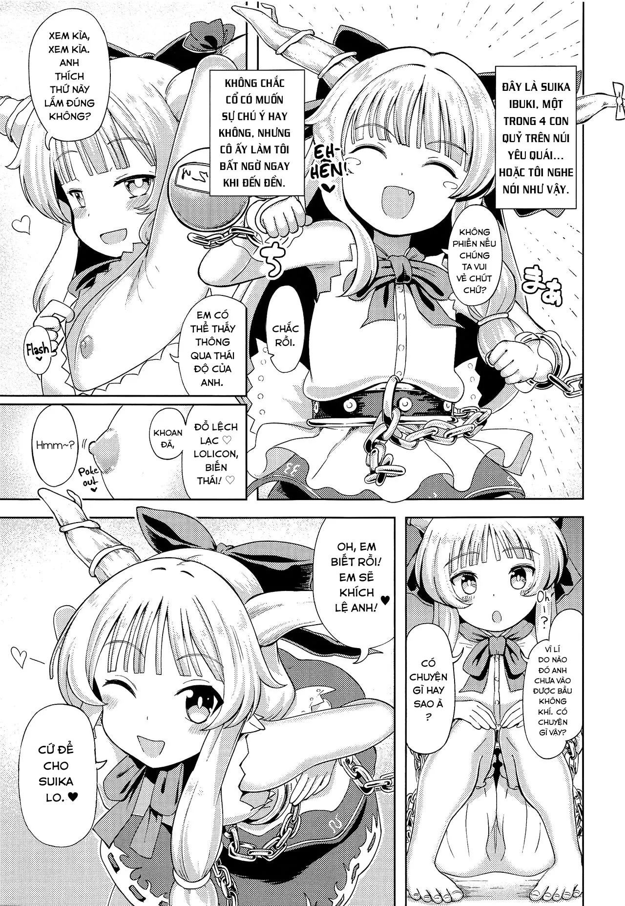 HentaiVN.net - Ảnh 4 - Suika Ibuki Wants To Pamper You! (Touhou Project) - Oneshot