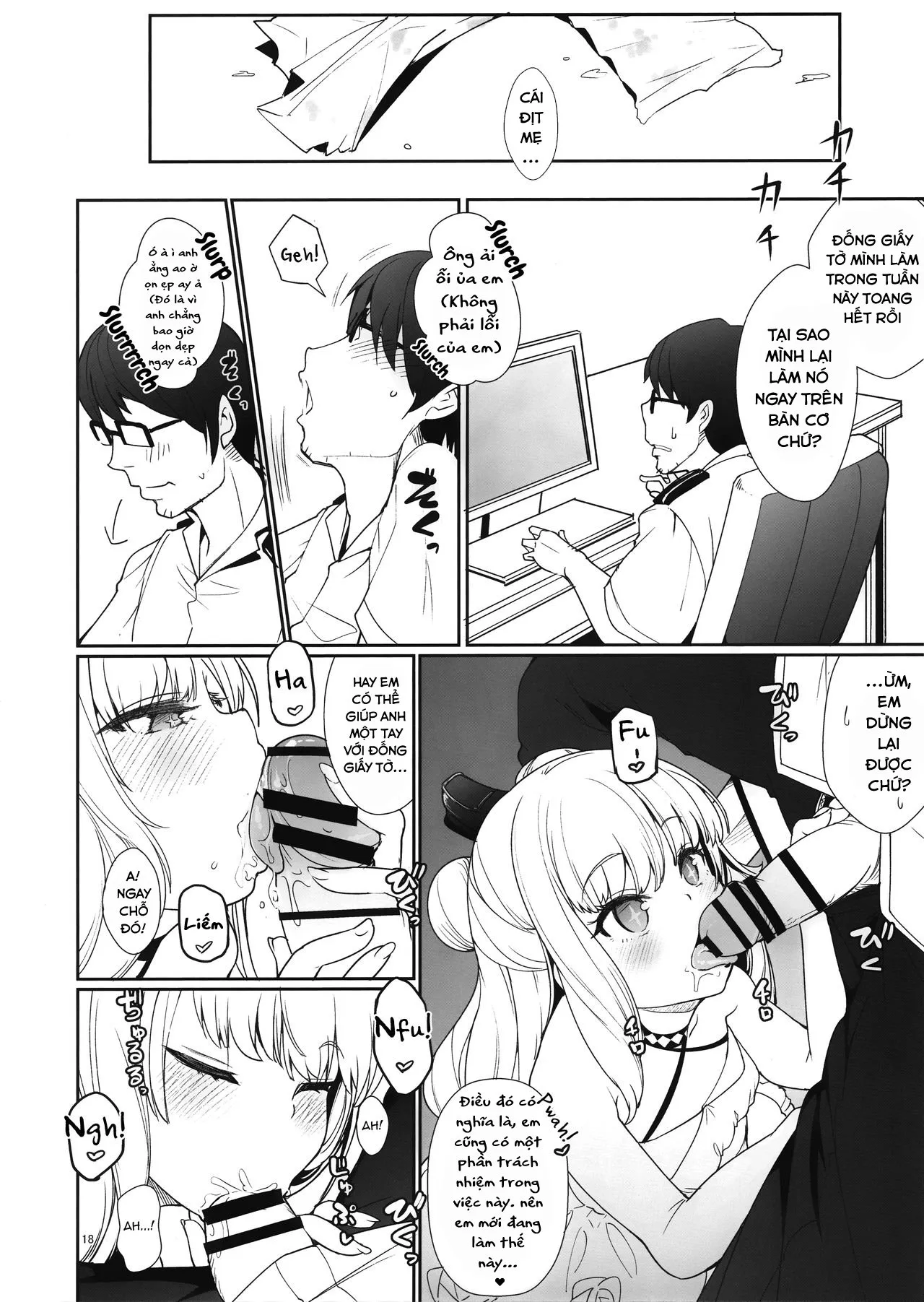 HentaiVN.net - Ảnh 17 - Công việc của Thư ký [Hishokan no Oshigoto; 秘書艦のおしごと] - Oneshot
