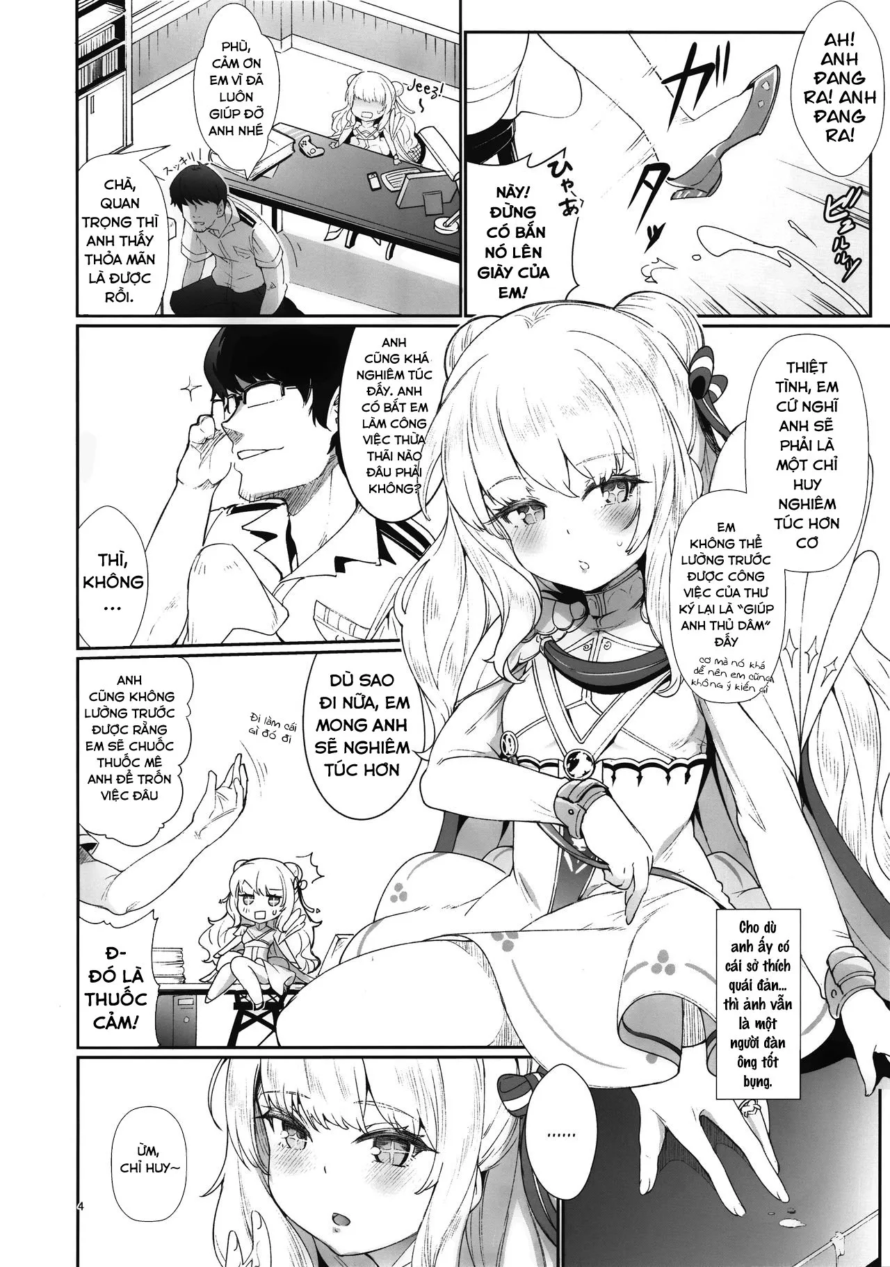 HentaiVN.net - Ảnh 4 - Công việc của Thư ký [Hishokan no Oshigoto; 秘書艦のおしごと] - Oneshot