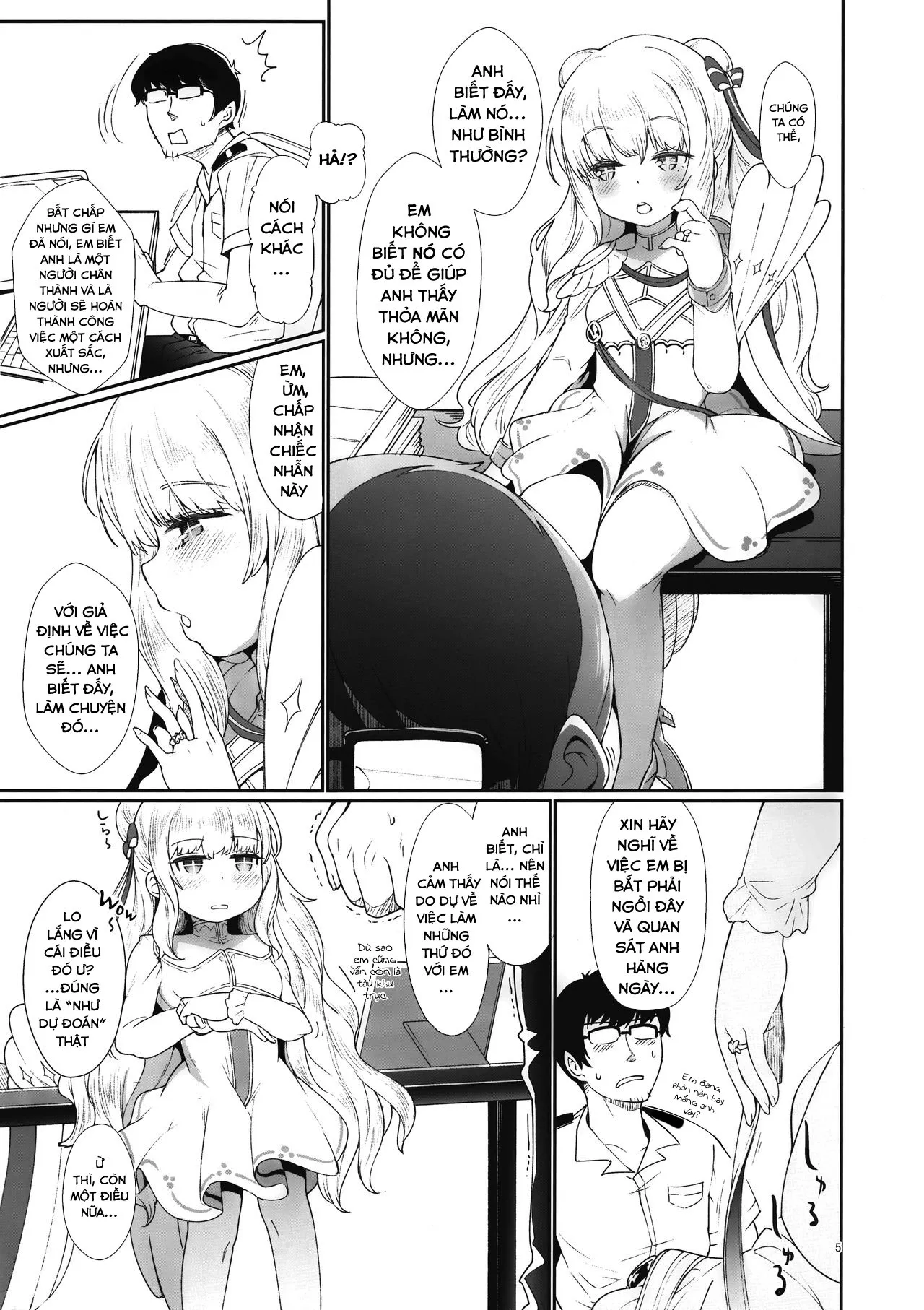 HentaiVN.net - Ảnh 5 - Công việc của Thư ký [Hishokan no Oshigoto; 秘書艦のおしごと] - Oneshot