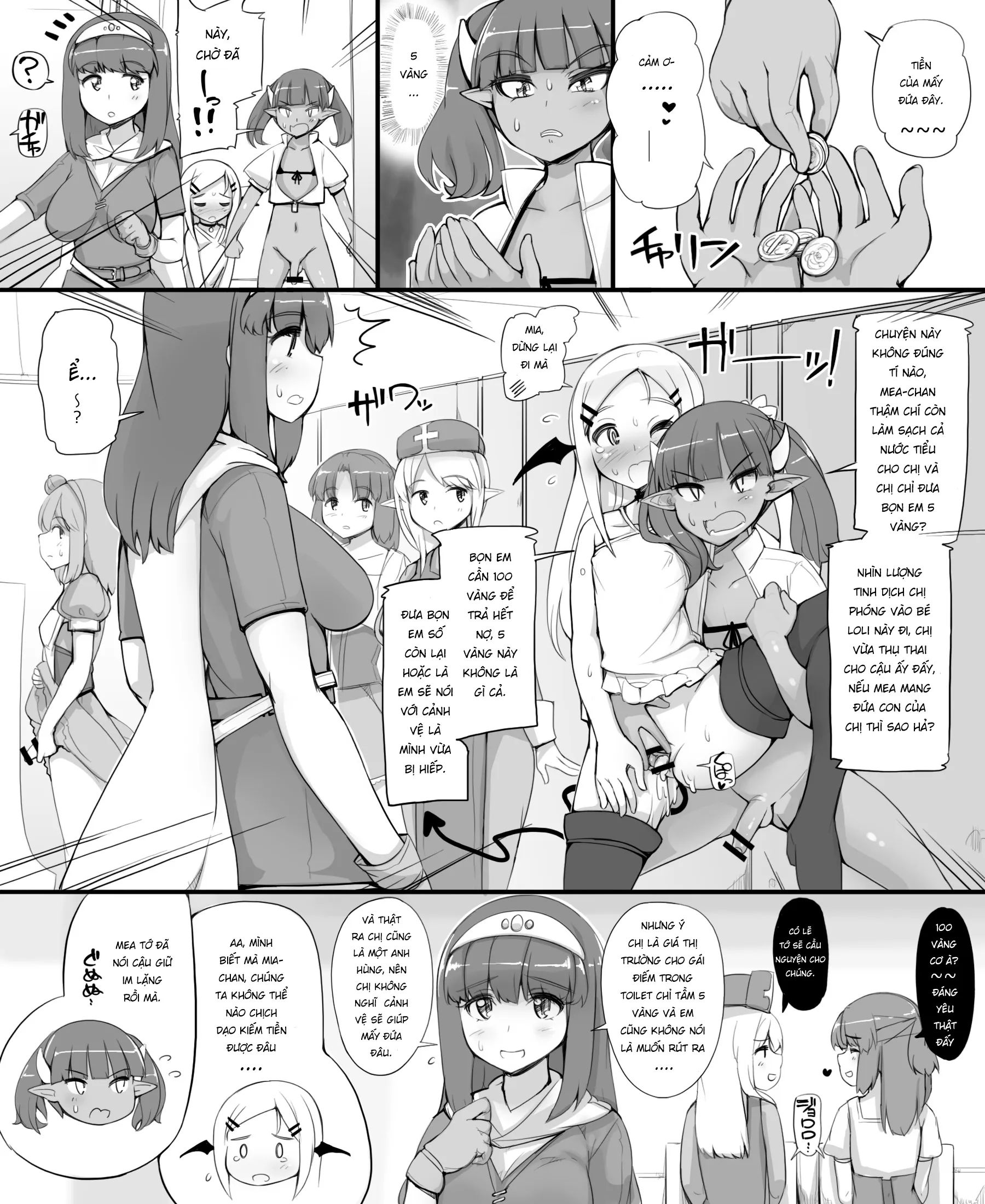 HentaiVN.net - Ảnh 27 - The Adventure of a Hero ~A Night at the Rousing Fairy Inn~ [Yuusha no Bouken Miwaku no Youseitei no Yoru] - Chap 1