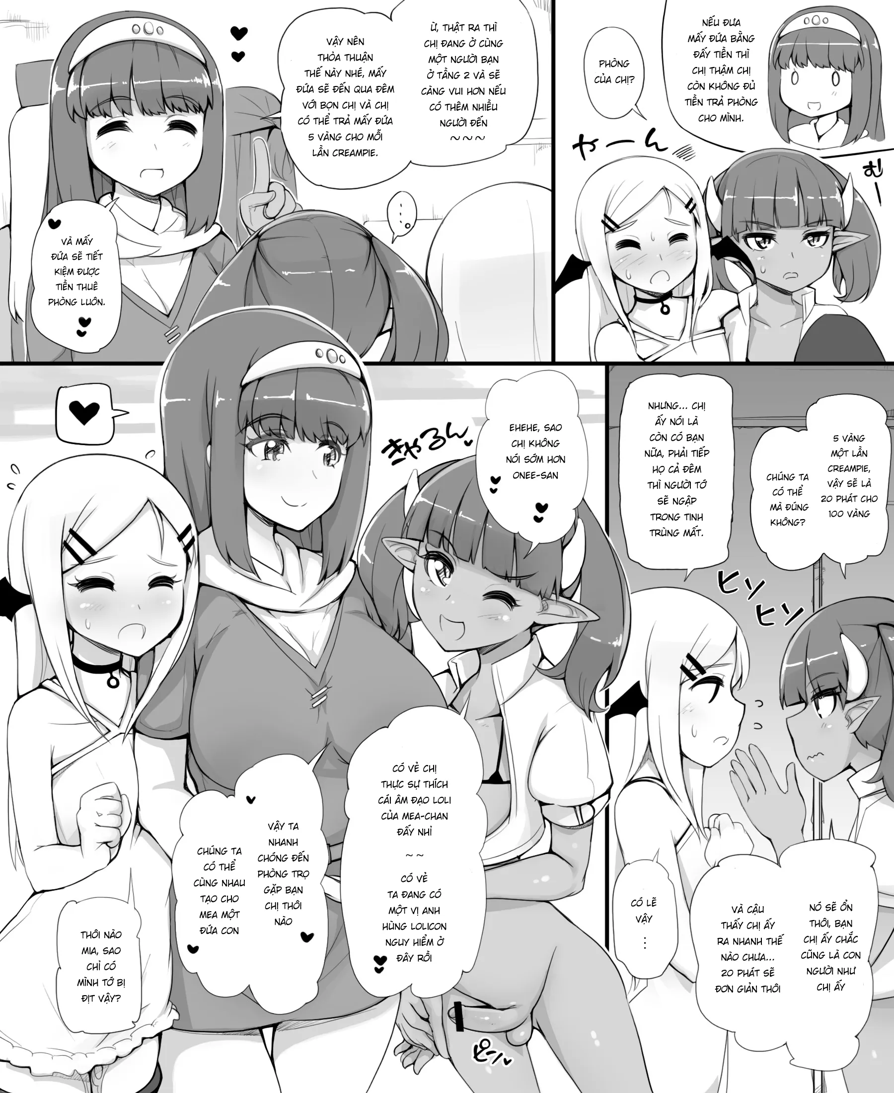 HentaiVN.net - Ảnh 28 - The Adventure of a Hero ~A Night at the Rousing Fairy Inn~ [Yuusha no Bouken Miwaku no Youseitei no Yoru] - Chap 1