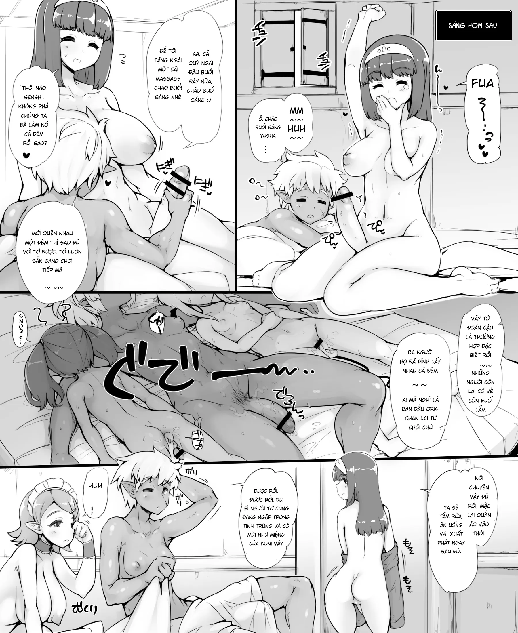 HentaiVN.net - Ảnh 23 - The Adventure of a Hero ~A Night at the Rousing Fairy Inn~ [Yuusha no Bouken Miwaku no Youseitei no Yoru] - Chap 2 - End